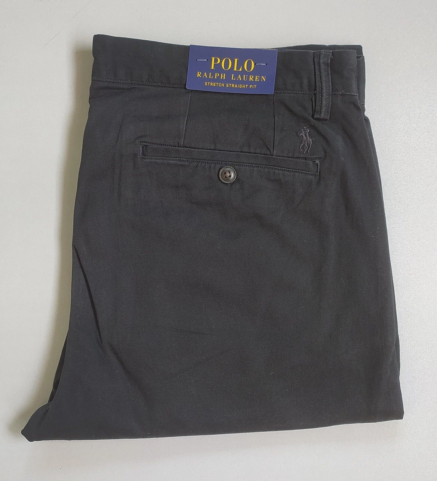 Polo Ralph Lauren Polo Ralph Lauren Stretch Straight Fit Chino Pant T 0055 Size US 35 - 1 Thumbnail