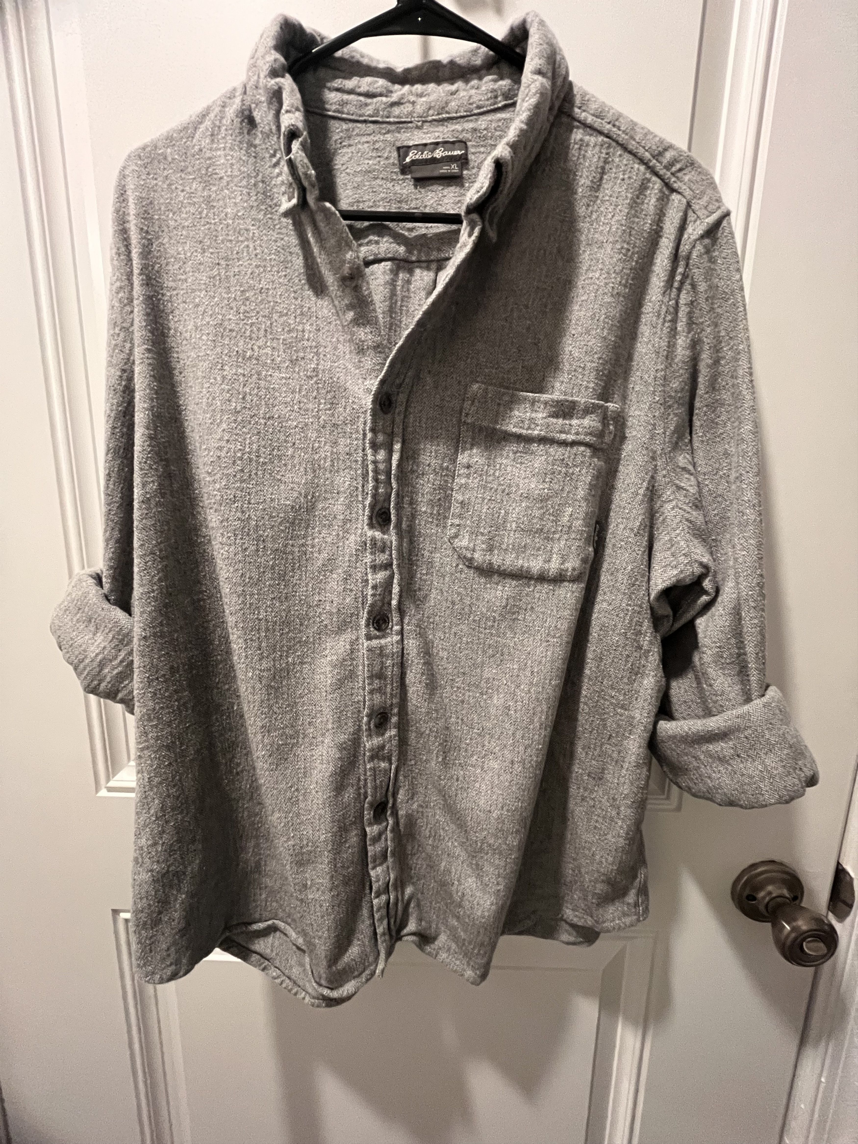 Eddie Bauer Eddie Bauer; Mens cotton thick TOP Size US M / EU 48-50 / 2 - 5 Thumbnail
