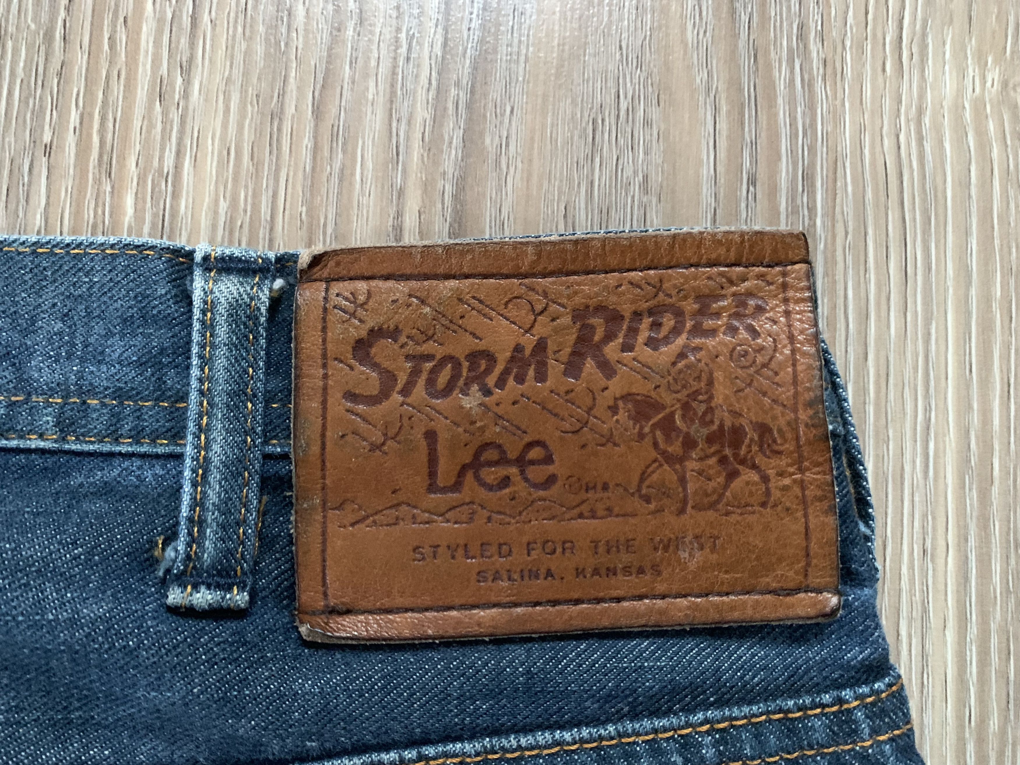 Denime × Lee Lee Zed Rider Blue Jeans Size US 32 / EU 48 - 10 Thumbnail