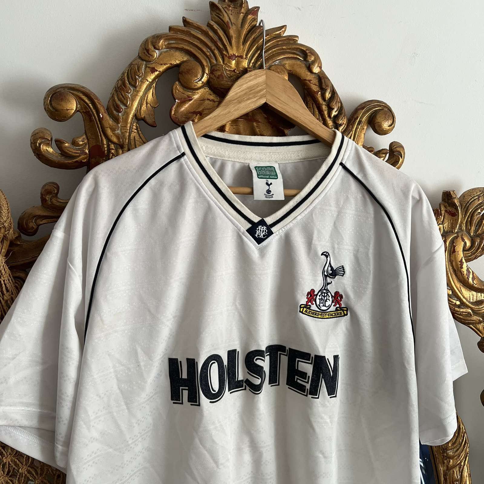 Vintage Vintage Score Draw Tottenham 90s Soccer Jersey Sz XL Size US XL / EU 56 / 4 - 2 Thumbnail