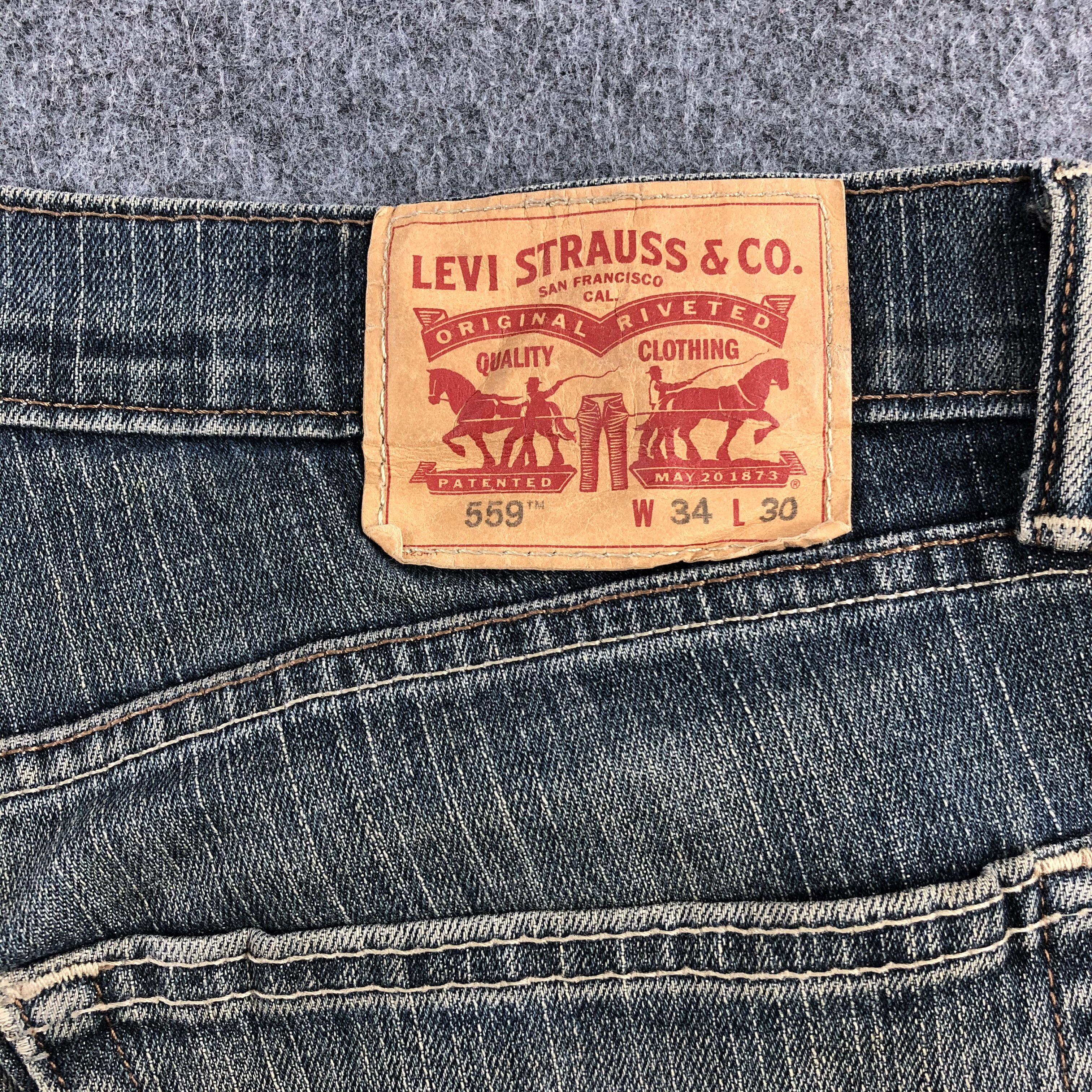 Levi's Vintage Levis 559 Earth Tone Jeans-J1700 Size US 36 / EU 52 - 5 Thumbnail