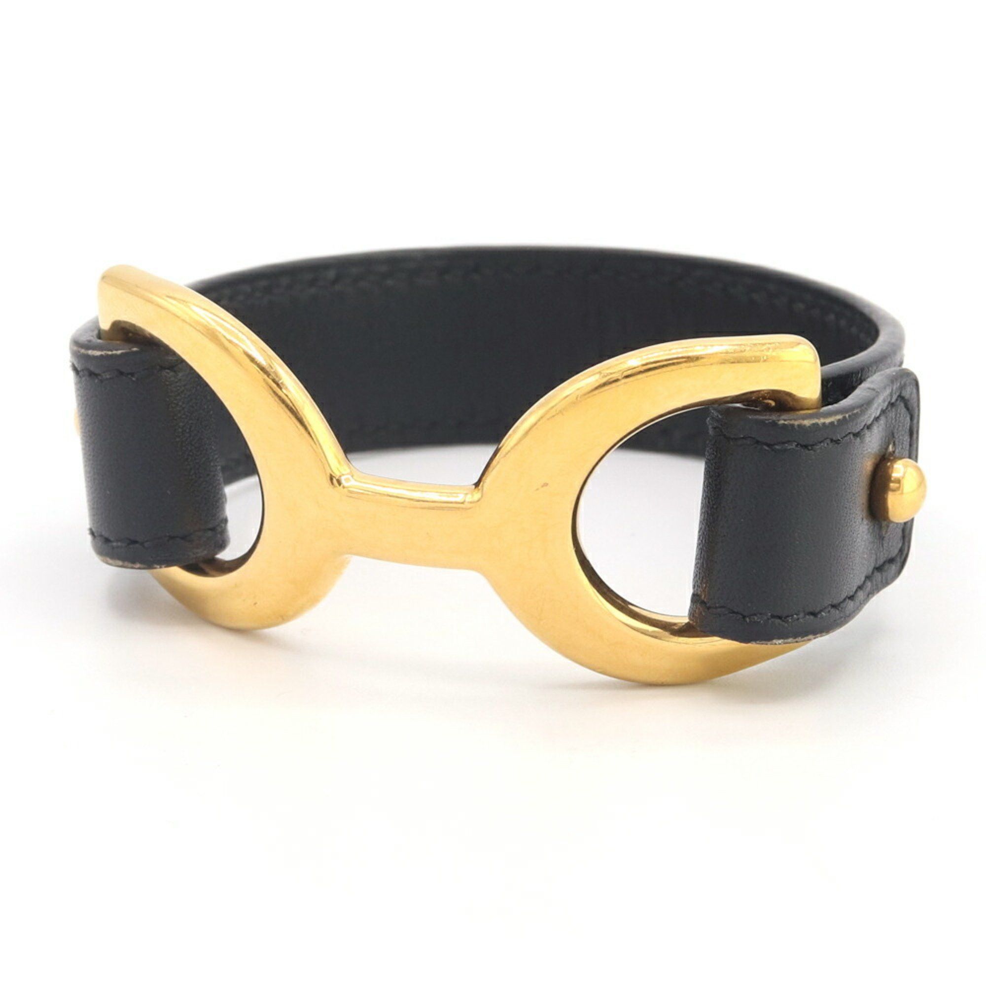 Hermes Hermes Pavan Black Bracelet, K Stamp, 2007, Women's Bangle, HERMES Size ONE SIZE - 1 Thumbnail