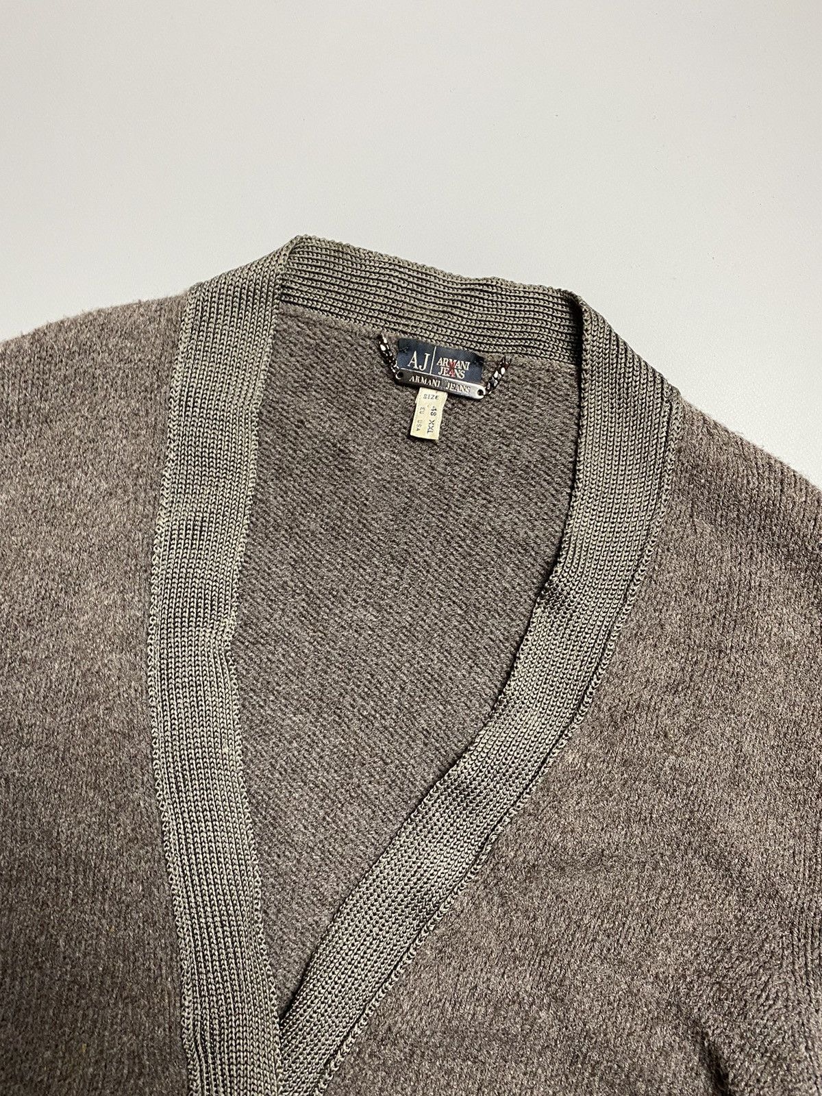 Armani × Emporio Armani × Vintage Armani Jeans Vintage cardigan size 48 mens Size US M / EU 48-50 / 2 - 3 Thumbnail