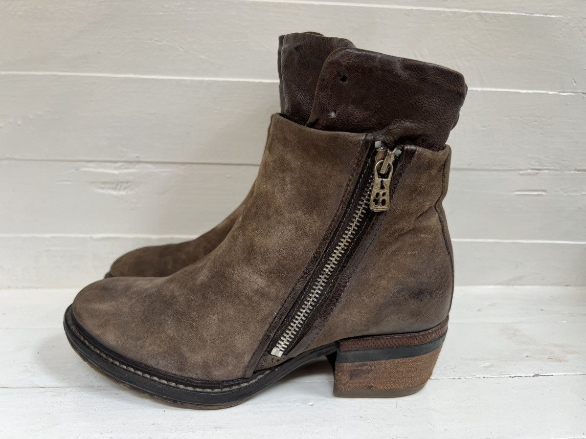 A.S.98 AS 98 Leather Boots Avant Garde KimRii x Guidi design Size US 7 / IT 37 - 4 Thumbnail