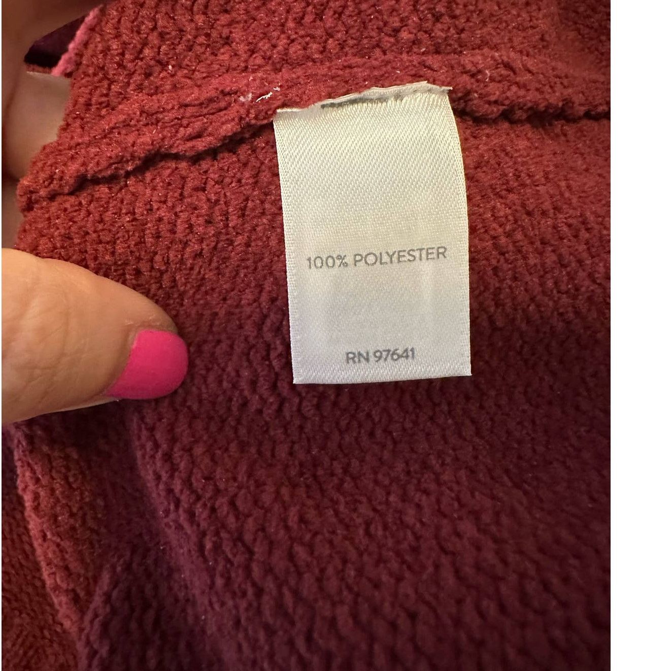 J. Jill J. Jill Chenille red high neck tunic sweater size LP Size L / US 10 / IT 46 - 4 Thumbnail
