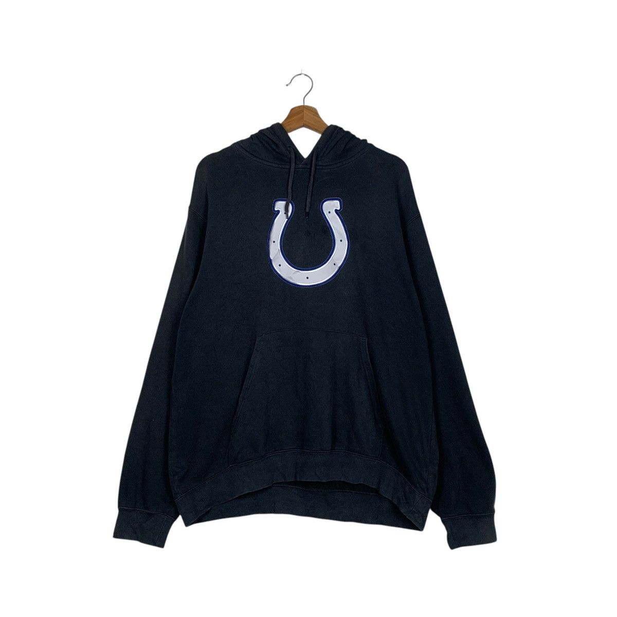Majestic NFL INDIANAPOLIS COLTS Big Logo Pullover Hoodies #1962-C85 Size US M / EU 48-50 / 2 - 10 Thumbnail