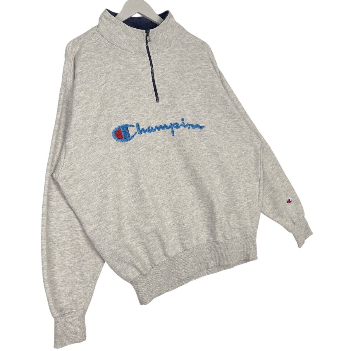 Other Vintage 90s Champion Quartz Zip Made In USA Pullover Size L Size US L / EU 52-54 / 3 - 3 Thumbnail