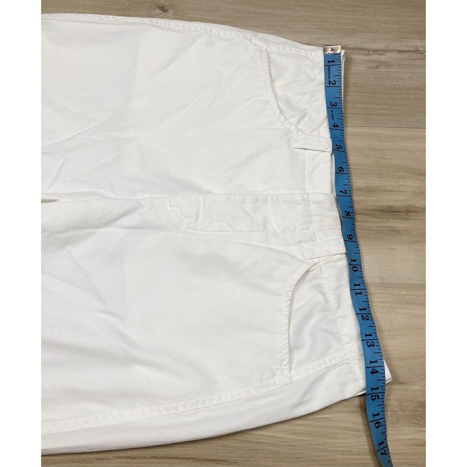 Balenciaga BALENCIAGA Women’s 6 US /36 EU Pants Crop White Y2K Vintage Size 28" / US 6 / IT 42 - 11 Thumbnail
