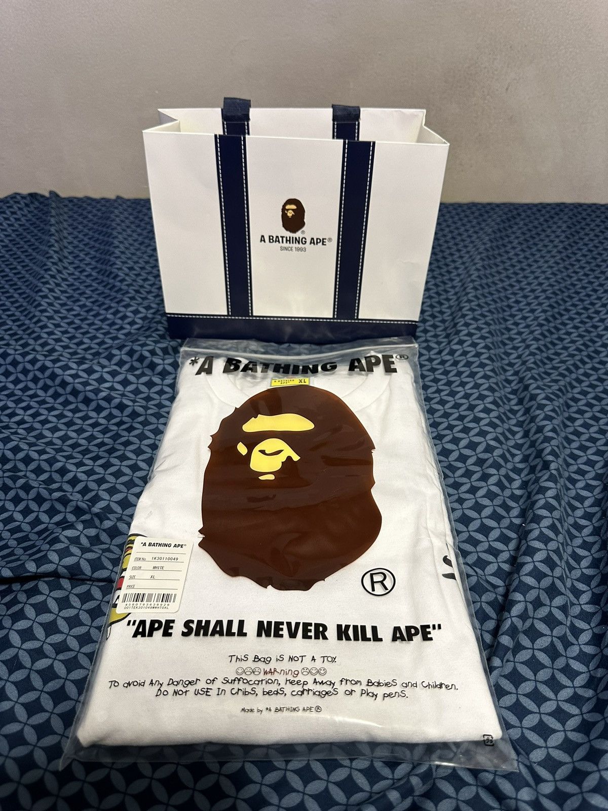 Bape Souvenir Graphic Tee Size US XL / EU 56 / 4 - 3 Thumbnail