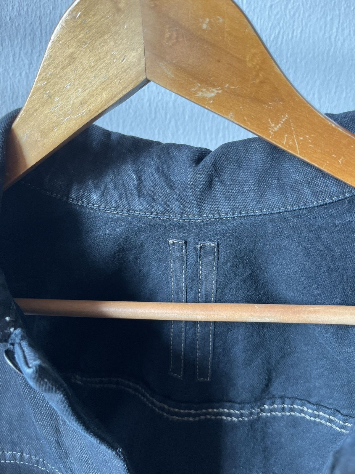 Rick Owens Rick Owens Wax Sleeveless Denim Jacket 96 Size US M / EU 48-50 / 2 - 12 Thumbnail
