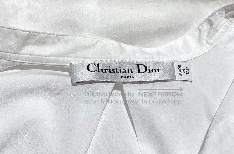 Dior Dior Solid colour square collar lace stitching long-sleeve Size XXS / US 00 / IT 34 - 5 Thumbnail