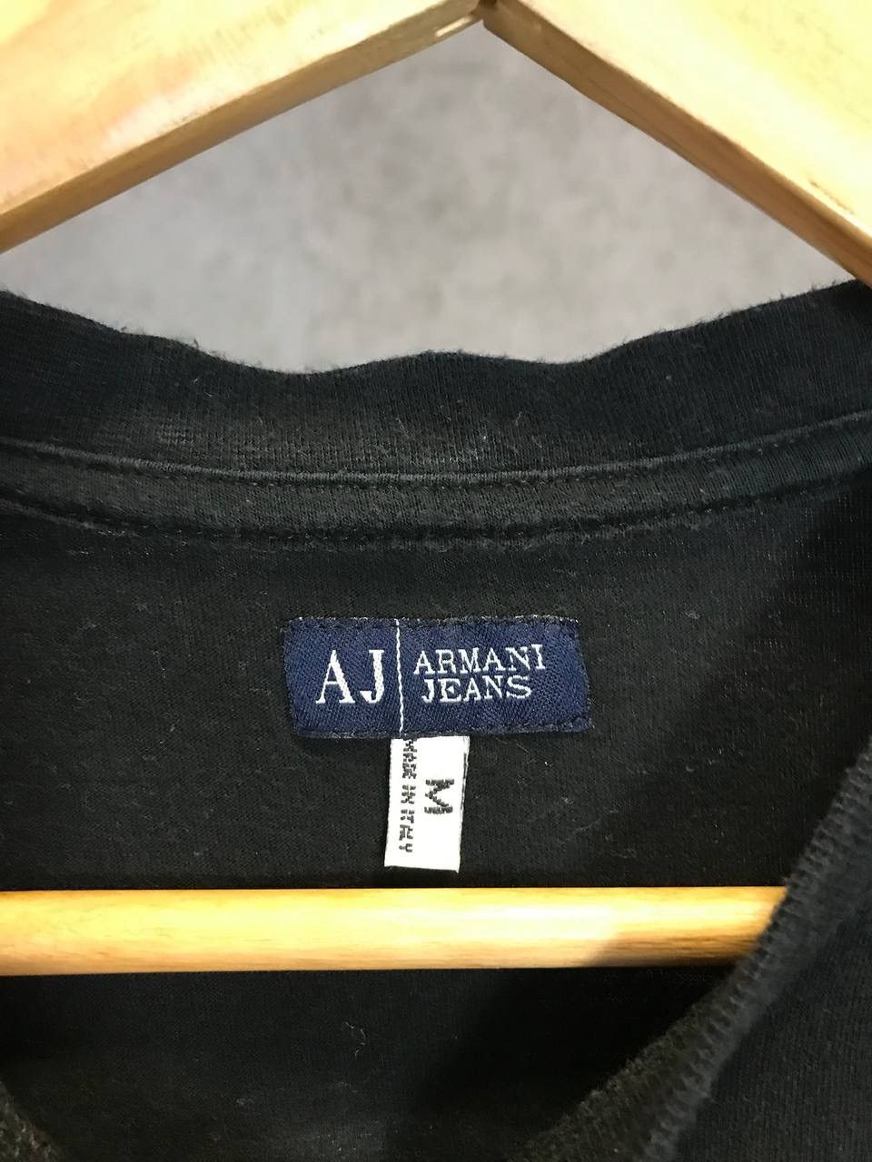 Armani Armani Jeans avant garde designer vintage longsleeve Size US S / EU 44-46 / 1 - 5 Thumbnail