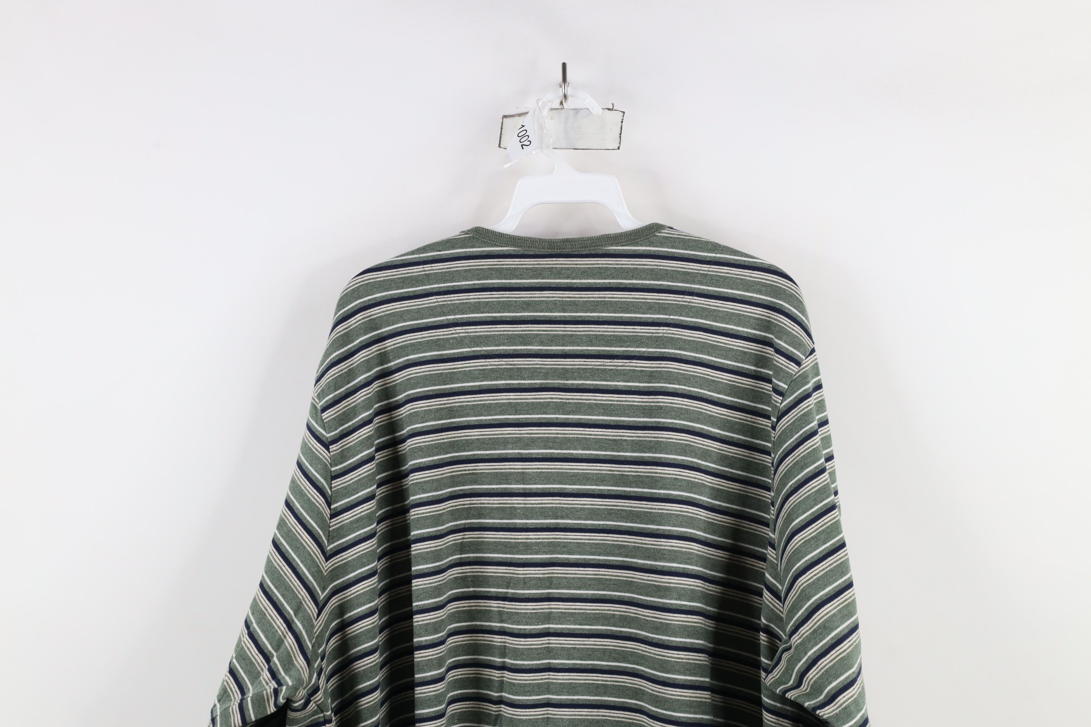 Vintage Vintage 90s Y2K Streetwear Long Sleeve Henley T-Shirt Size 4XL / US 24-26 - 10 Thumbnail
