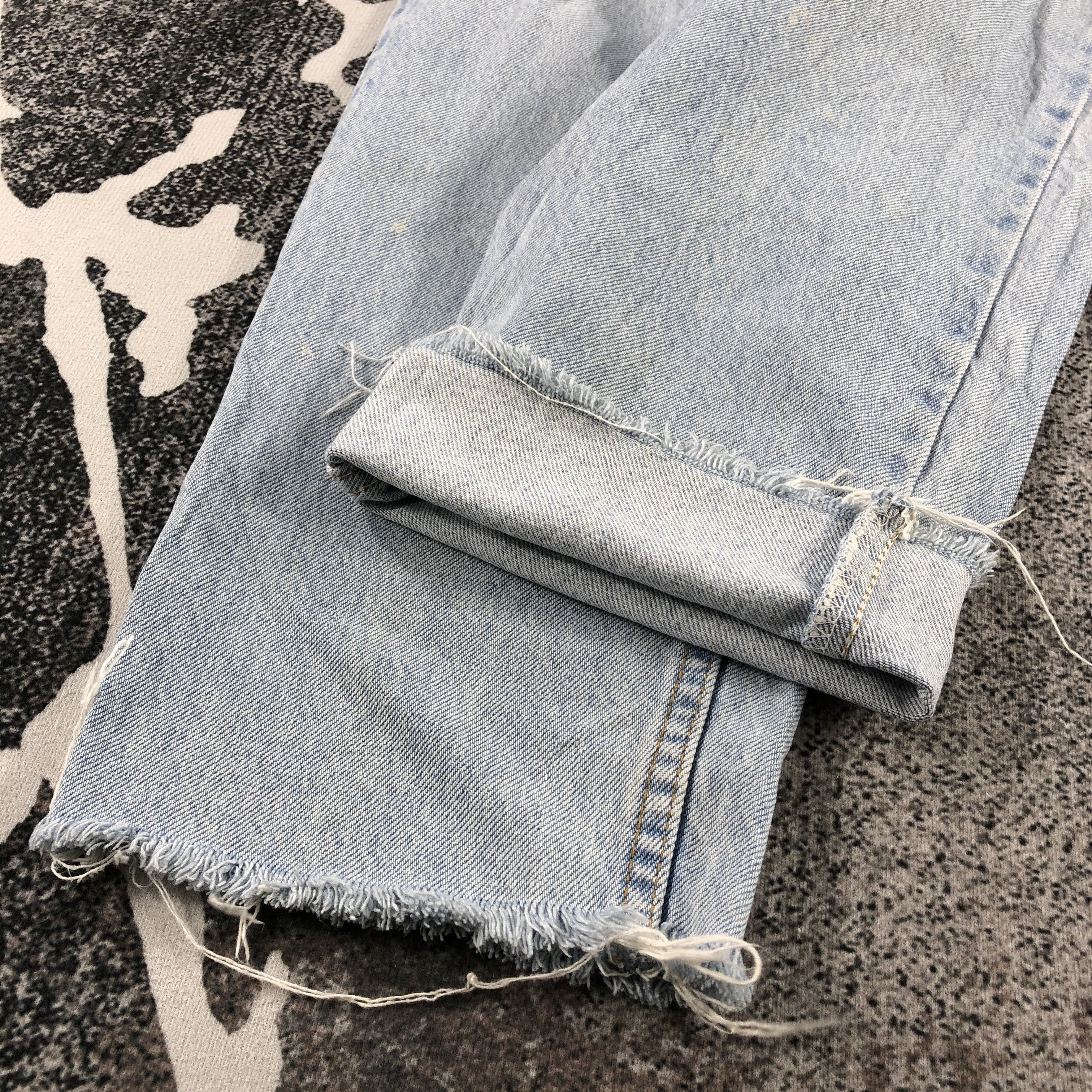 Levi's Vintage 90s Levi's 550 Jeans Relaxed Fit Denim KJ832 Size US 33 - 7 Thumbnail