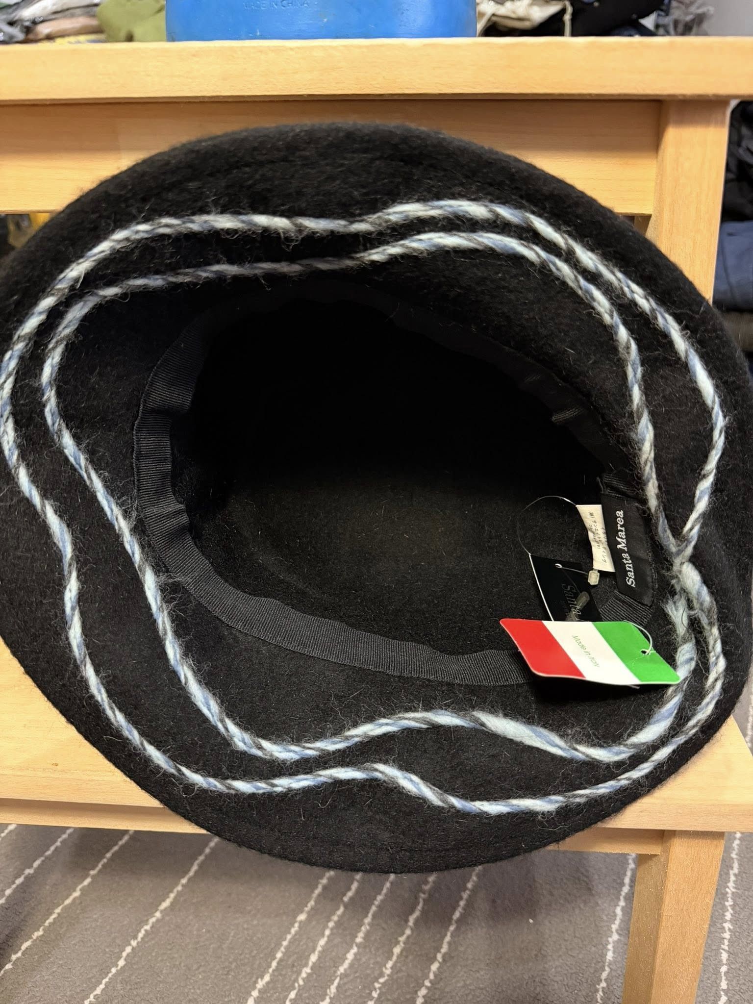 Other Santa marea black bucket hat 57cm Size ONE SIZE - 10 Thumbnail