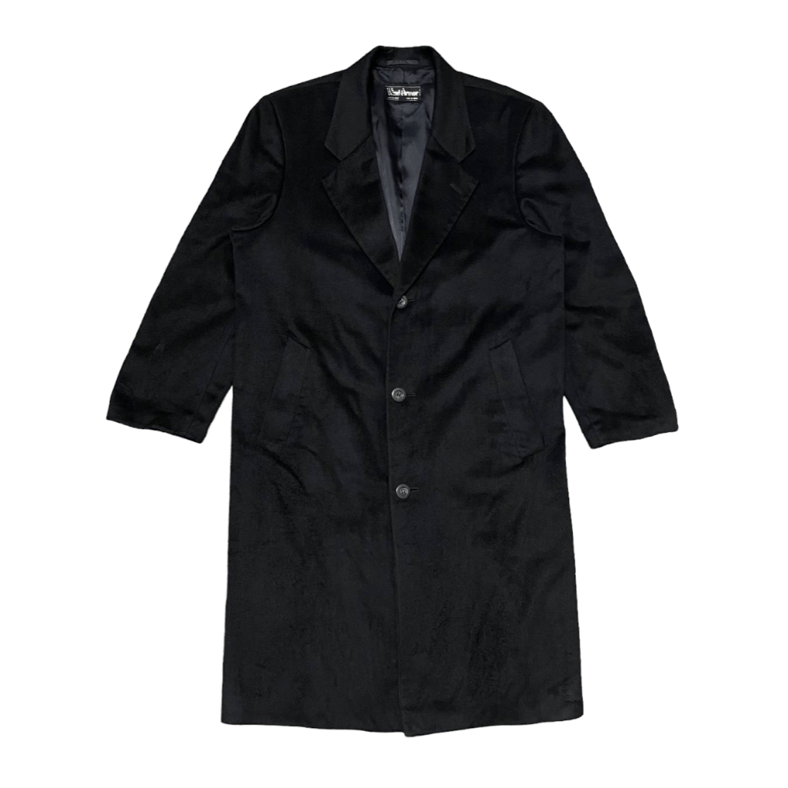 Japanese Brand Archive Vintage Wind Armor Wool Cashmere Overcoat Size US M / EU 48-50 / 2 - 1 Thumbnail