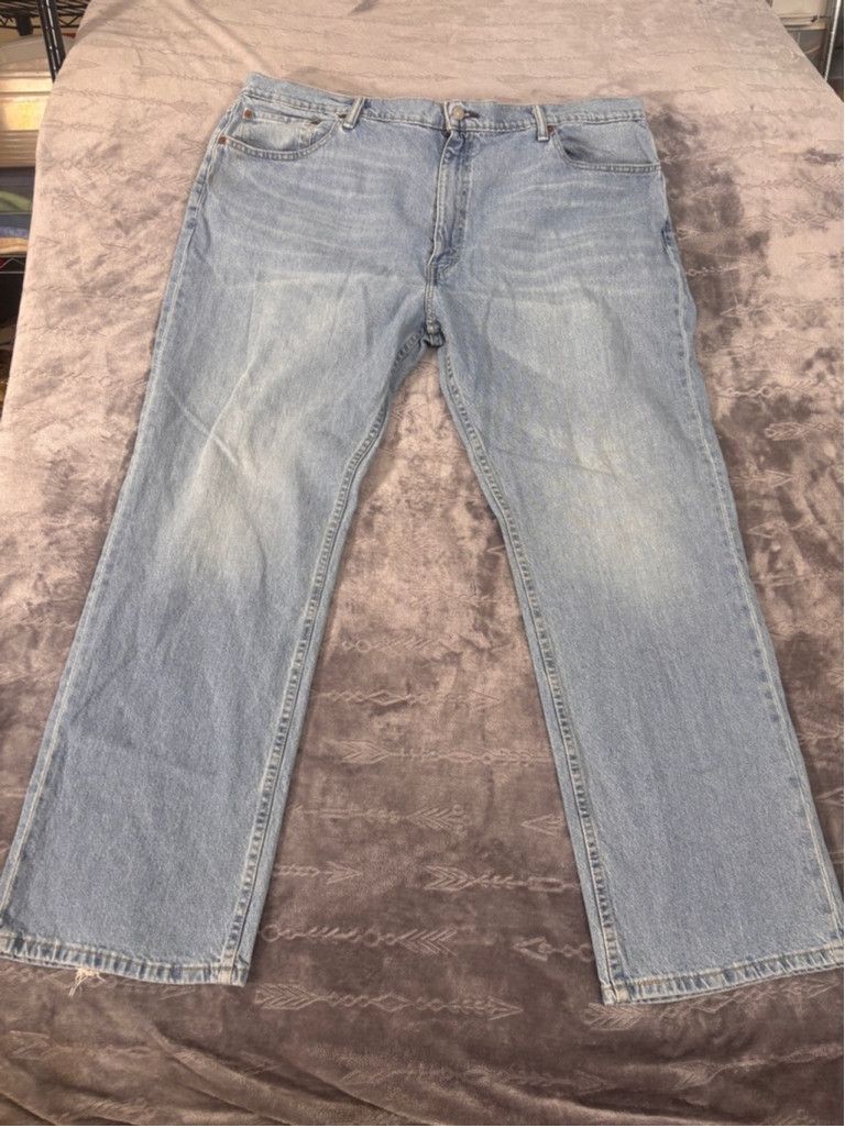 Levi's Men's Levi's 559 Jeans Size 46x30 Blue Size US 44 / EU 60 - 1 Thumbnail