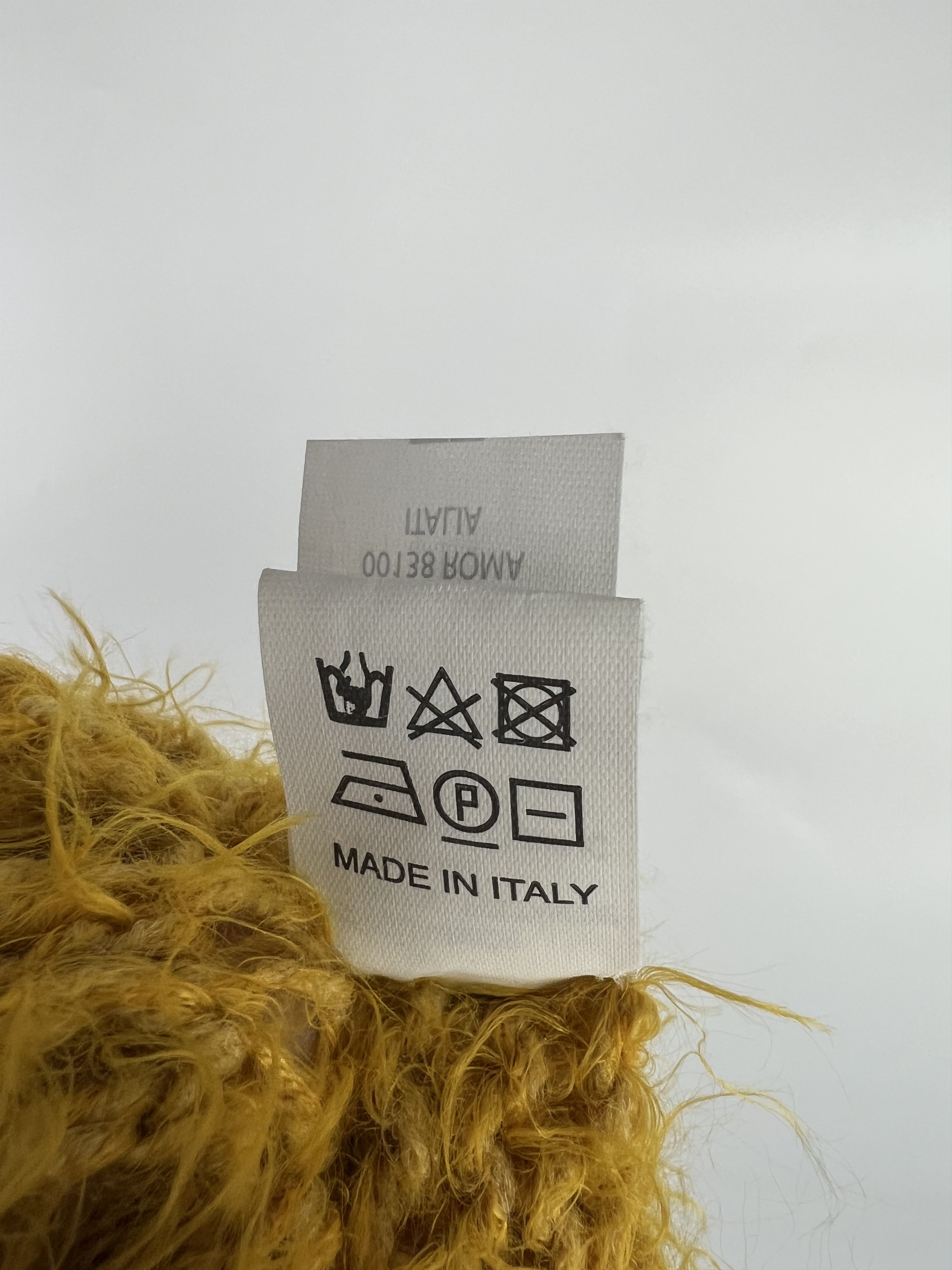 Homespun Knitwear × Sandro Sandro Ferrone Women's Yellow Sweater Size L Size L / US 10 / IT 46 - 14 Thumbnail
