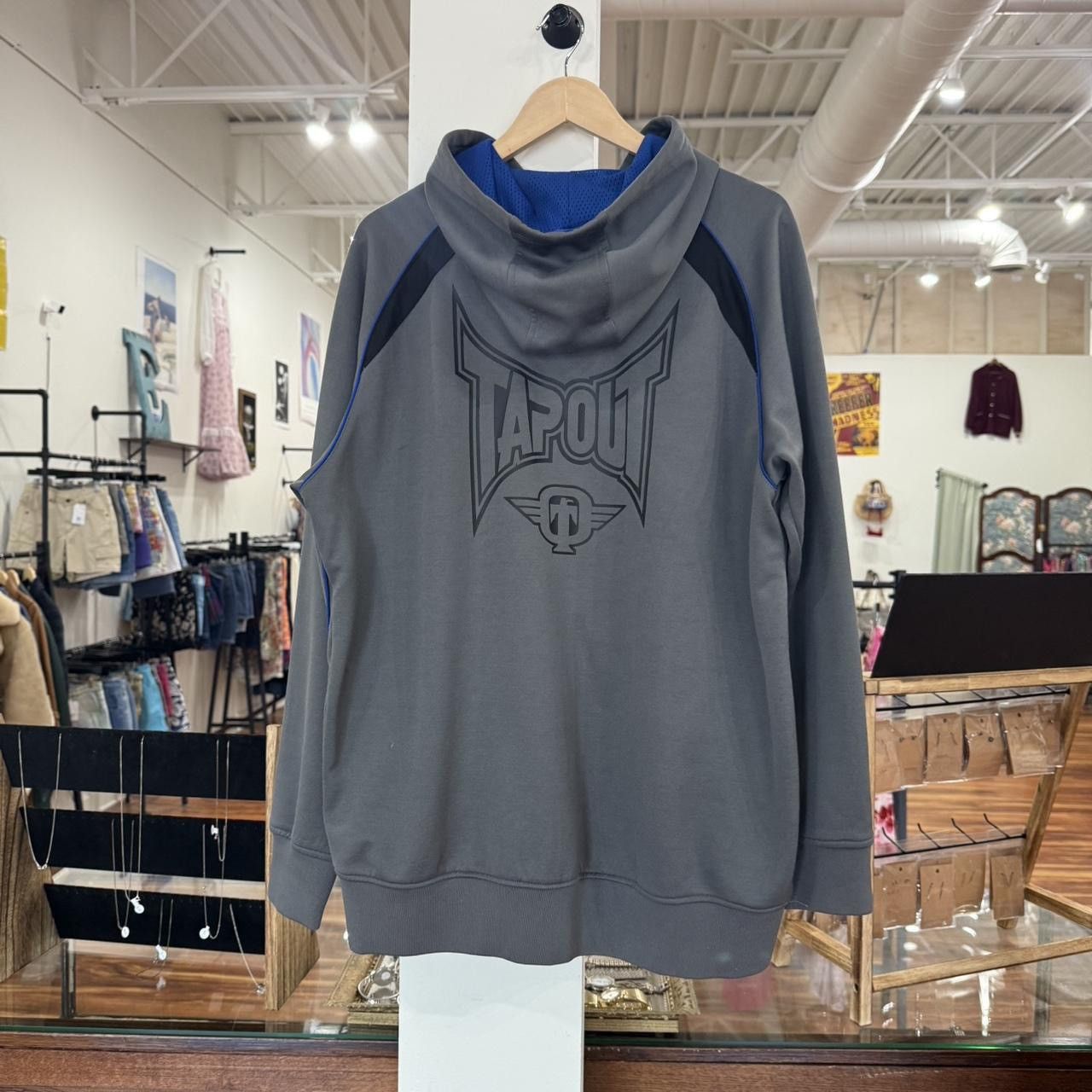 Tapout Vintage Y2K 2000’s TAPOUT Zip Up Hoodie Size US XL / EU 56 / 4 - 1 Thumbnail