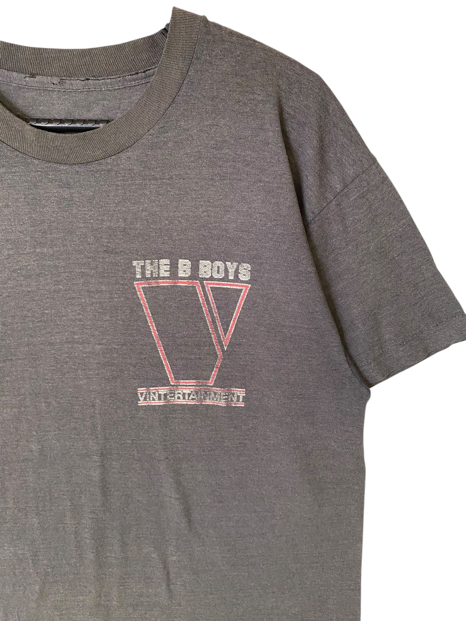 Rap Tees Super rare 1980s The B-boys Vintertainment promo tshirt Size US L / EU 52-54 / 3 - 4 Thumbnail