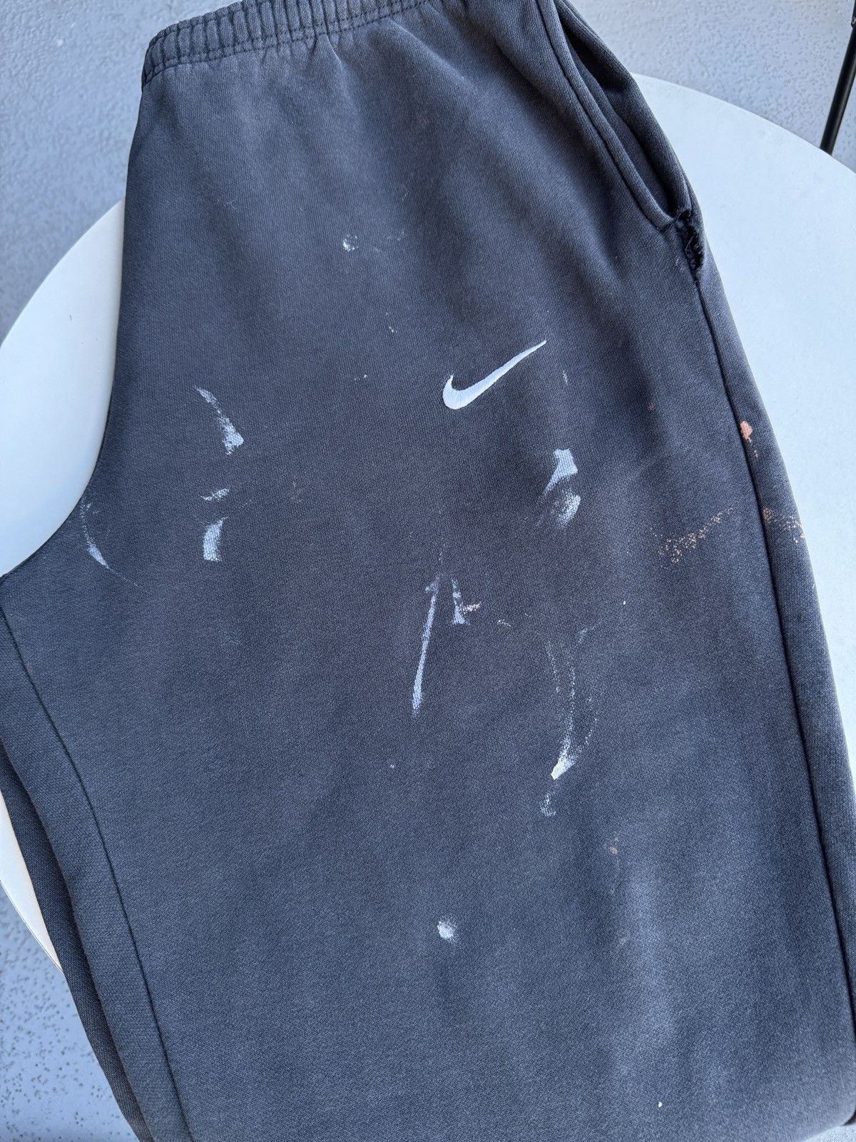 Nike 90s Nike Team sweatpants trashed distressed faded XL-XXL Size US 38 / EU 54 - 9 Thumbnail