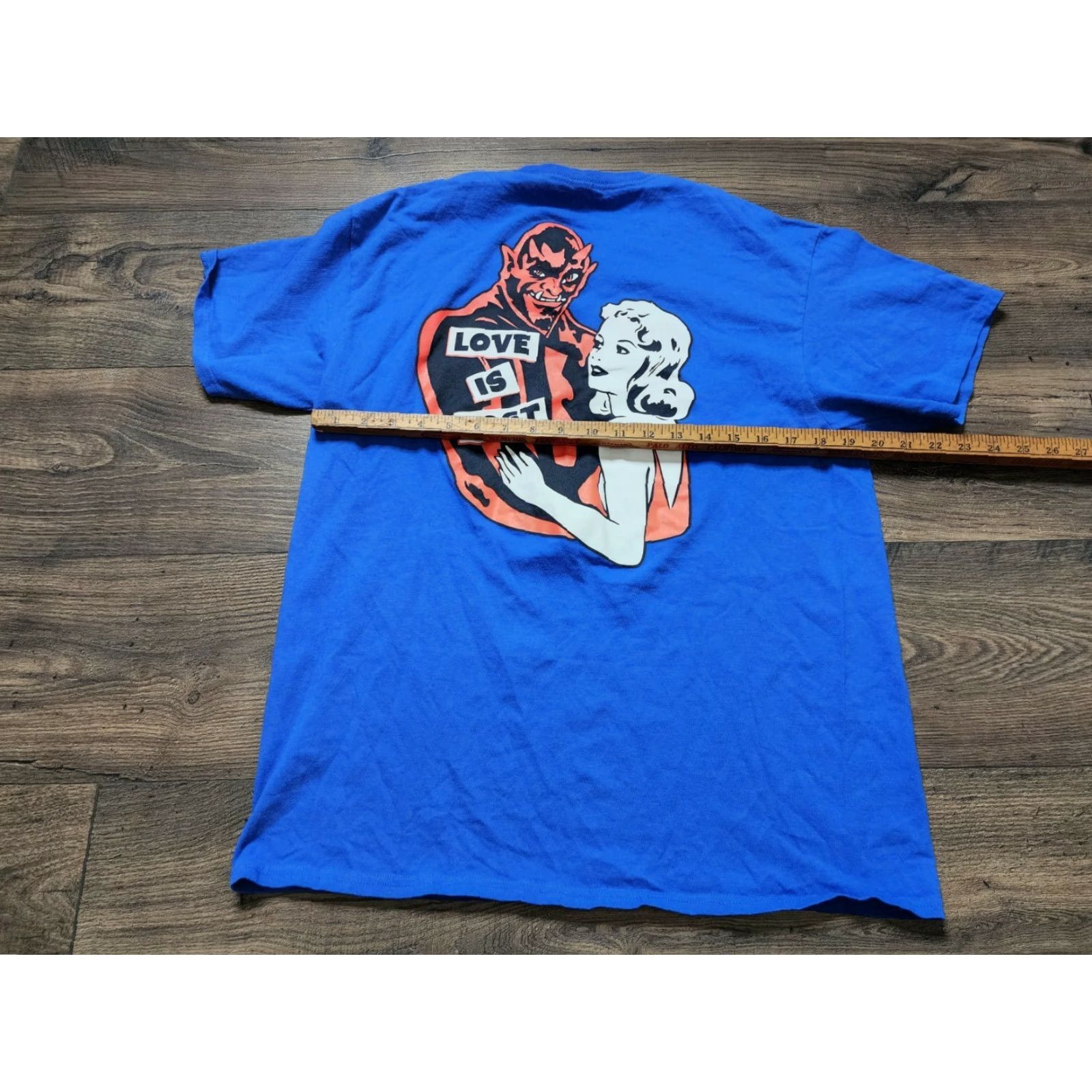 Empyre Empyre Shirt Mens L Love Is Lost Double-Sided Satan T Shirt Size US L / EU 52-54 / 3 - 3 Thumbnail