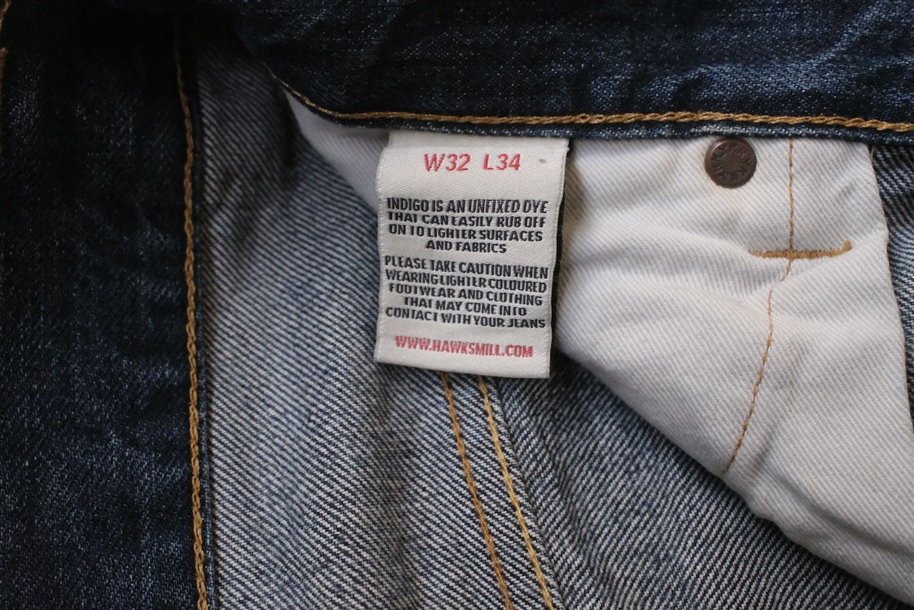 Other Hawksmill Slim Indigo Jeans Size US 34 / EU 50 - 6 Thumbnail