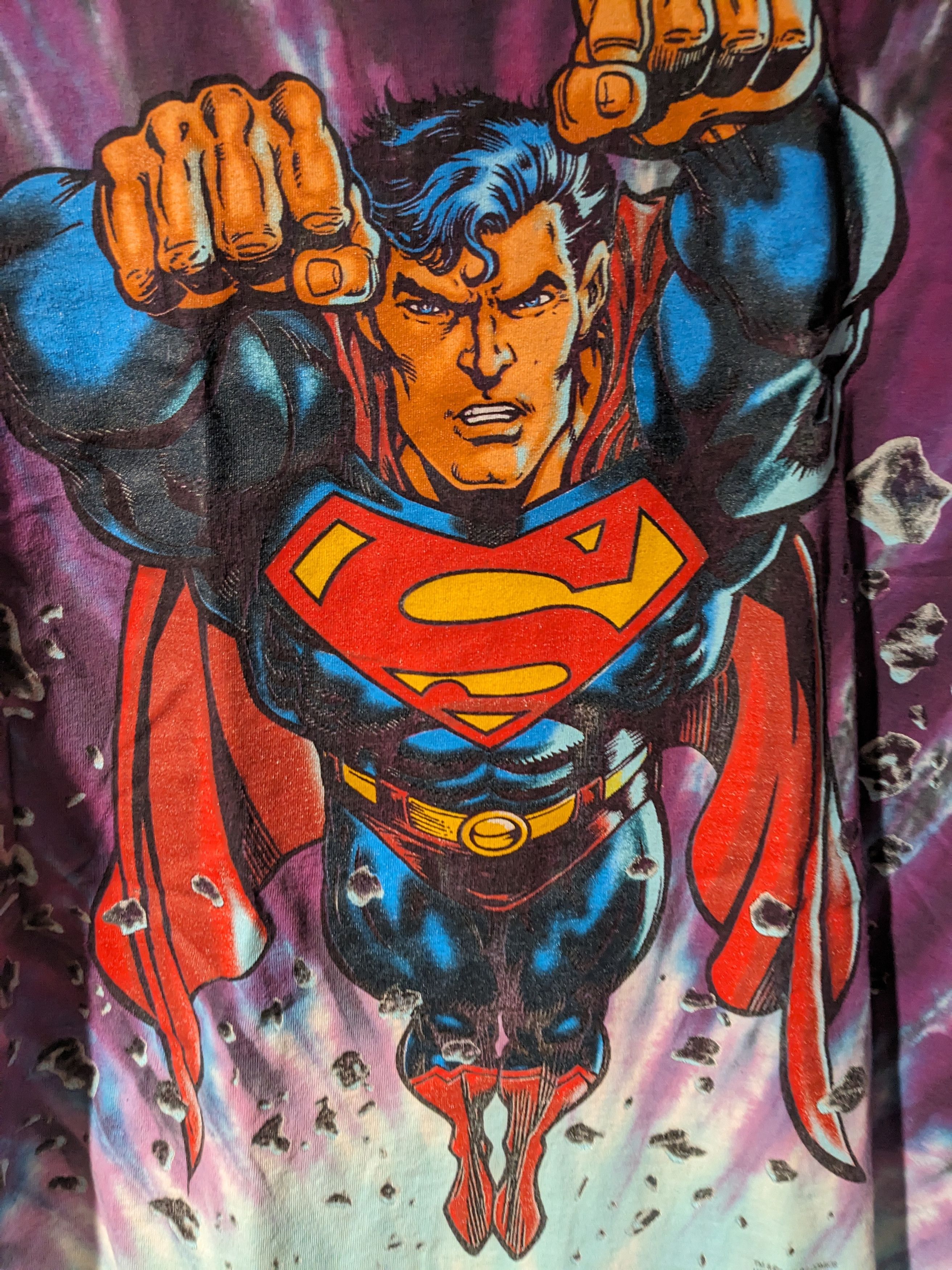 DC Comics × Vintage Vintage 1997 Superman DC Comics Changes X-Large T-Shirt Size US XL / EU 56 / 4 - 2 Thumbnail