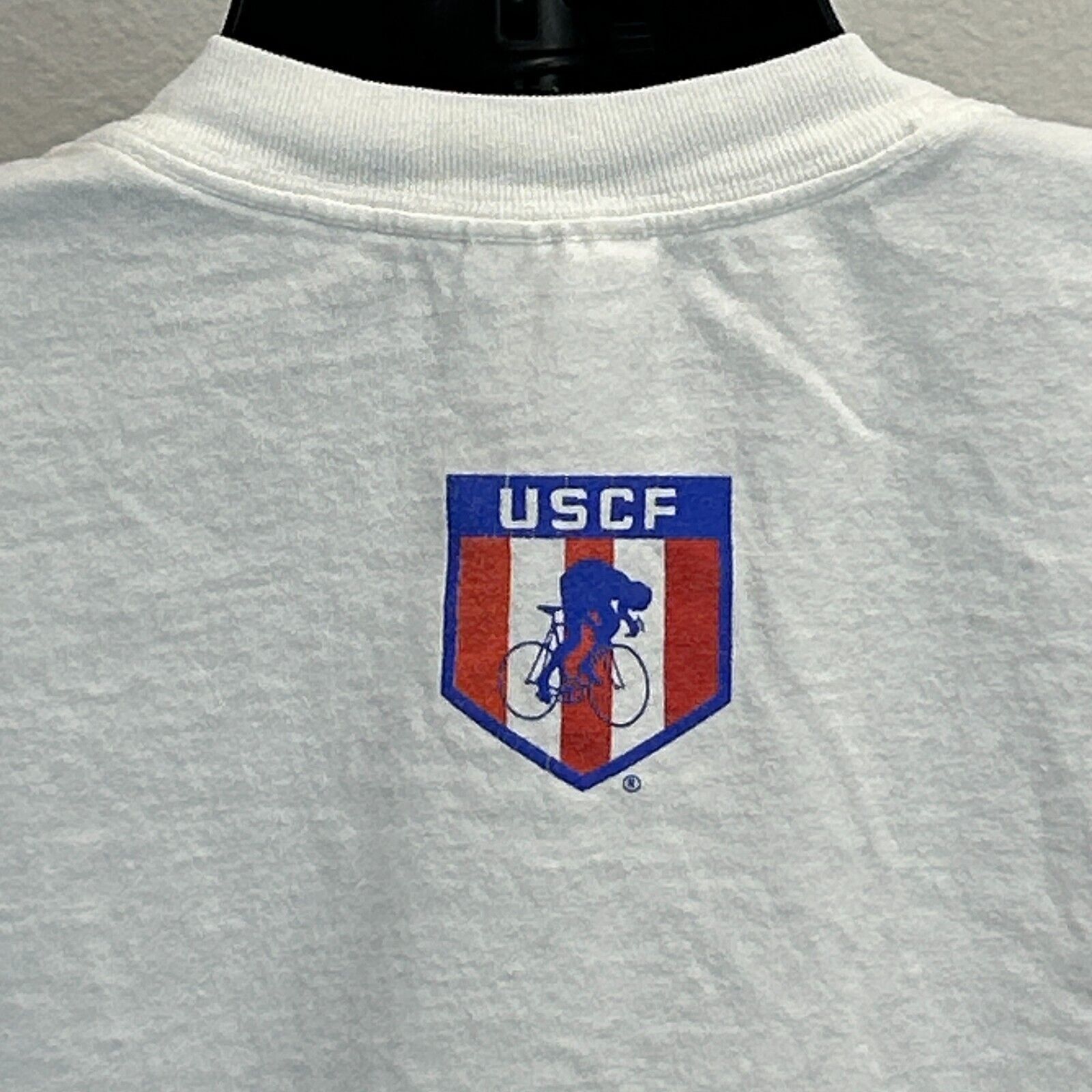Gildan Vintage 90s USA Cycling USCF T Shirt Summer Olympics L Large Size US L / EU 52-54 / 3 - 6 Thumbnail