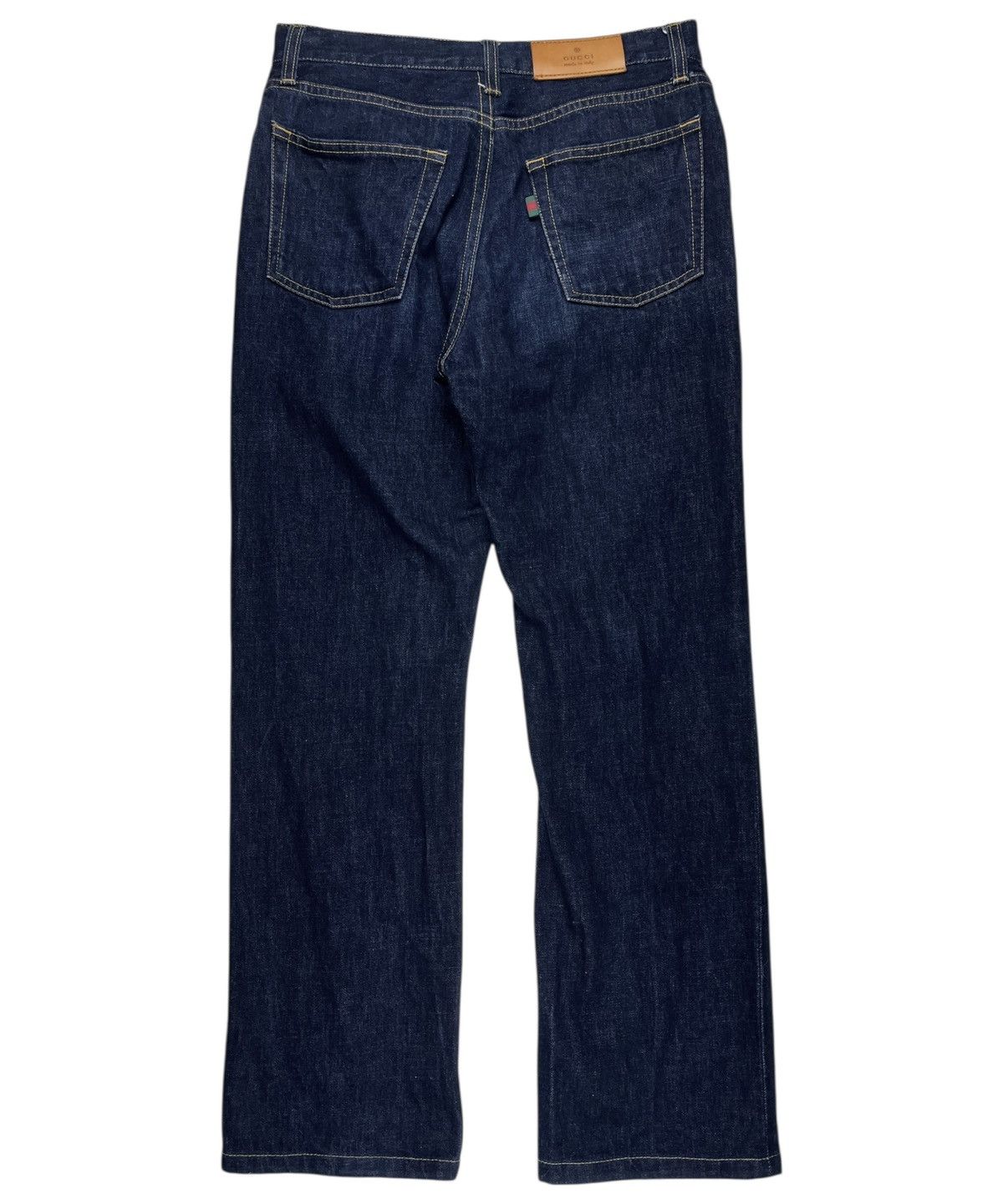 Gucci Gucci Tom Ford Straight Leg Dark Indigo Denim Jeans Size US 28 / EU 44 - 2 Thumbnail