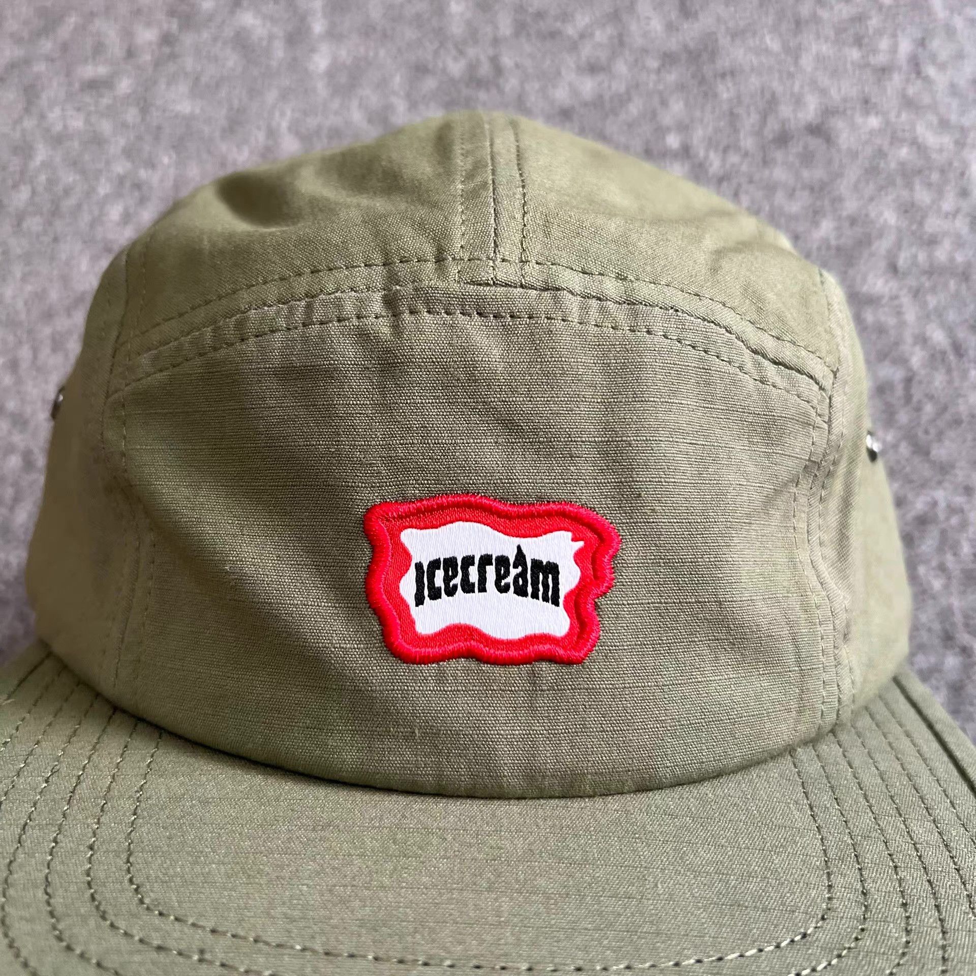 Billionaire Boys Club BBC ICECREAM Embroidered Flat Brim 5-Panel Cap Q7 Size ONE SIZE - 2 Thumbnail