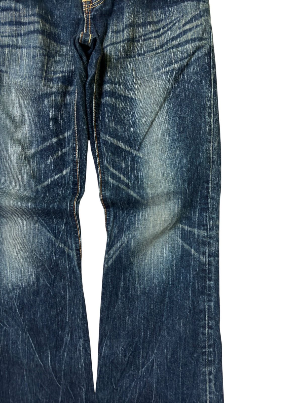 Edwin FLARE EDWIN 503 CLAWS ACID WASH JUNYA WATANABE STYLE DENIM Size US 29 - 8 Thumbnail