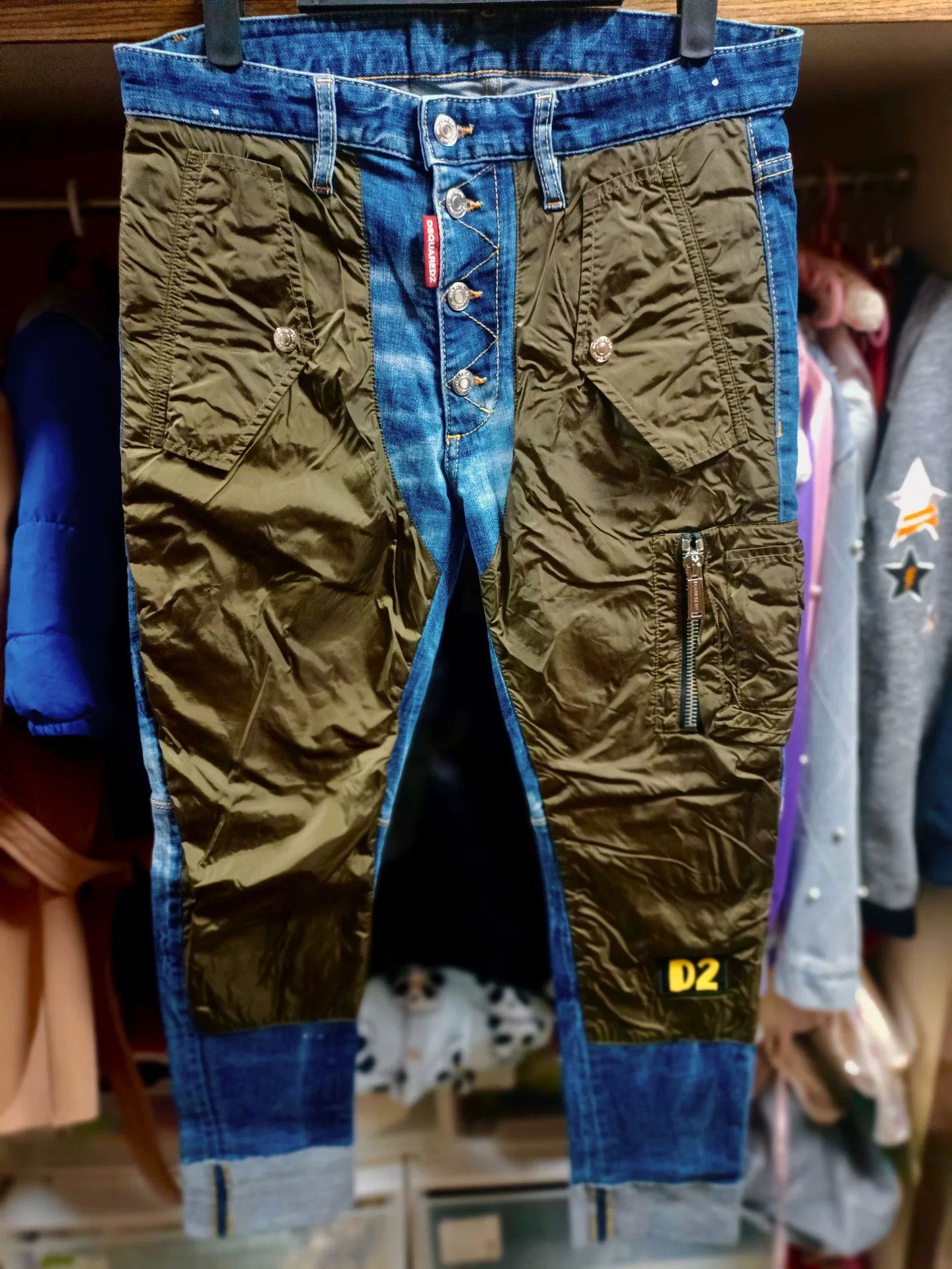 Dsquared2 Dsquared2 Sailor Cargo Jeans Nylon Size US 28 / EU 44 - 1 Thumbnail