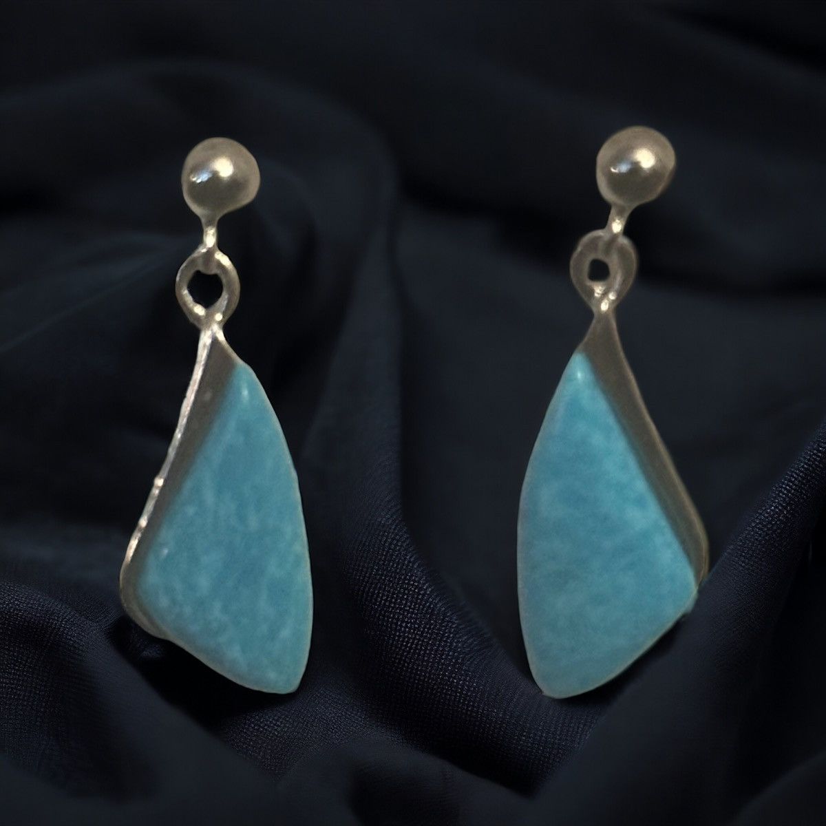 Other Turquoise dangle post earrings Size ONE SIZE - 7 Thumbnail