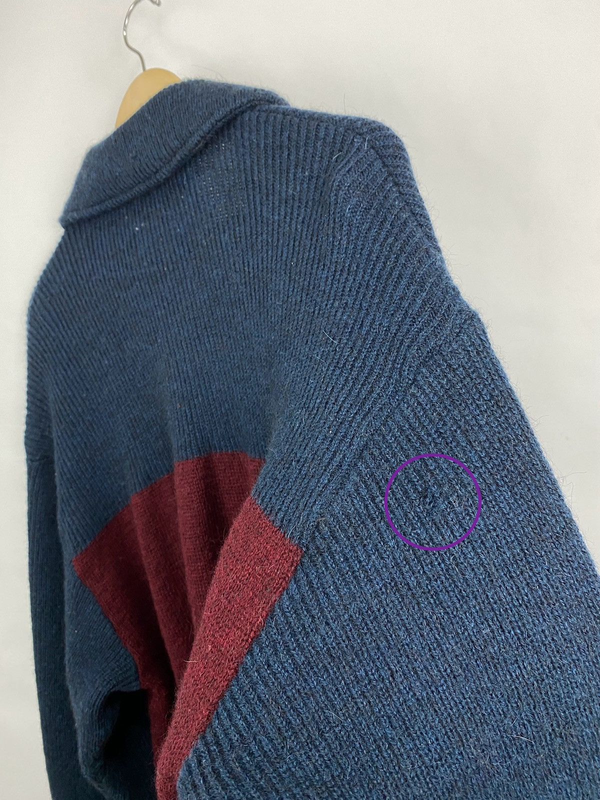 Pierre Cardin 🇫🇷 Vintage 90s Pierre Cardin Paris Wool Alpaca Cardigan Italy Size US M / EU 48-50 / 2 - 13 Thumbnail