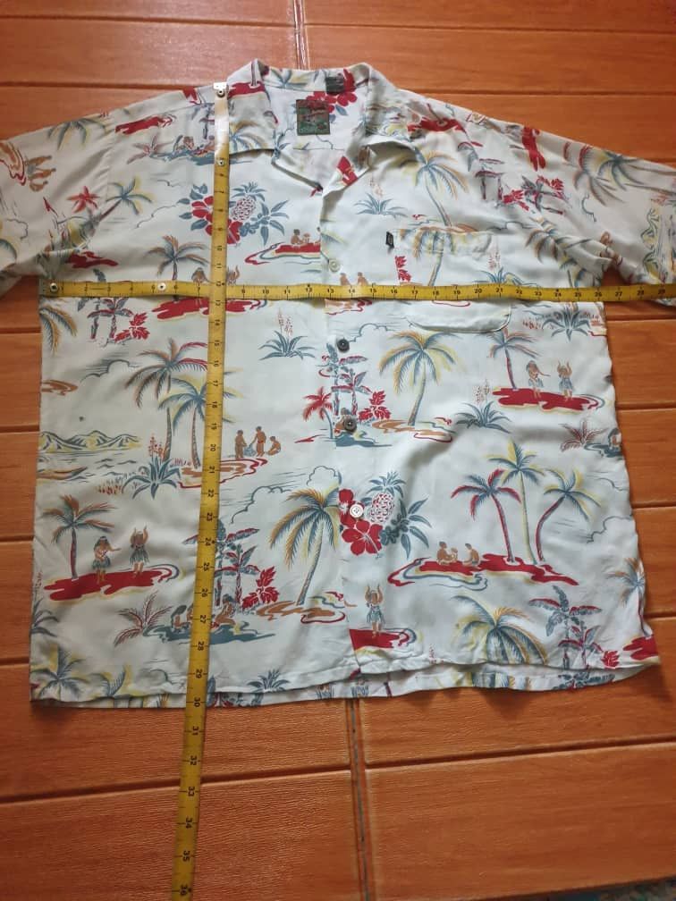 Japanese Brand Pineapple Connection 100% Rayon Hawaiian Shirt Size US XL / EU 56 / 4 - 6 Thumbnail