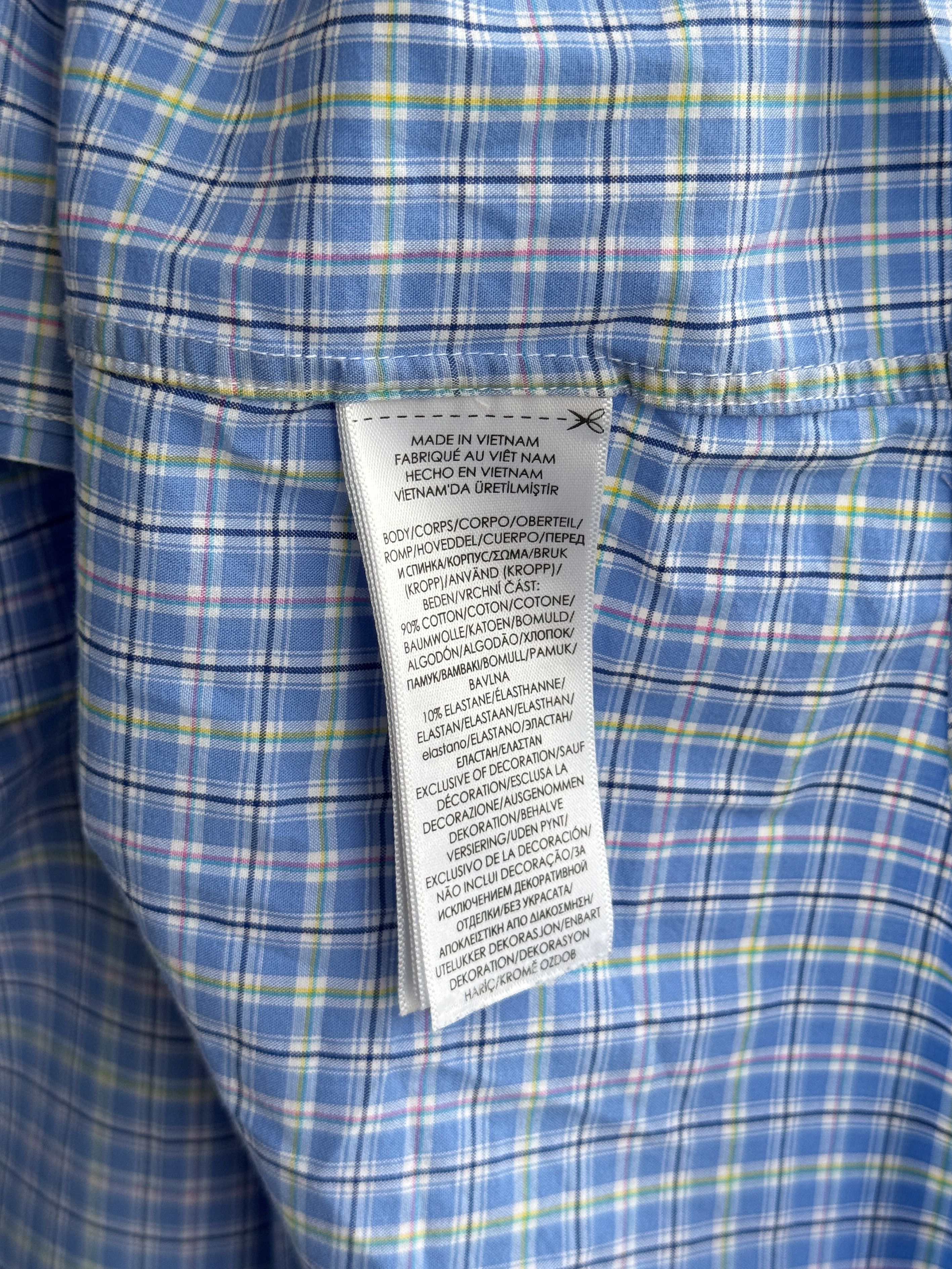 Polo Ralph Lauren Polo Ralph Lauren Check Shirt Size US XXL / EU 58 / 5 - 6 Thumbnail