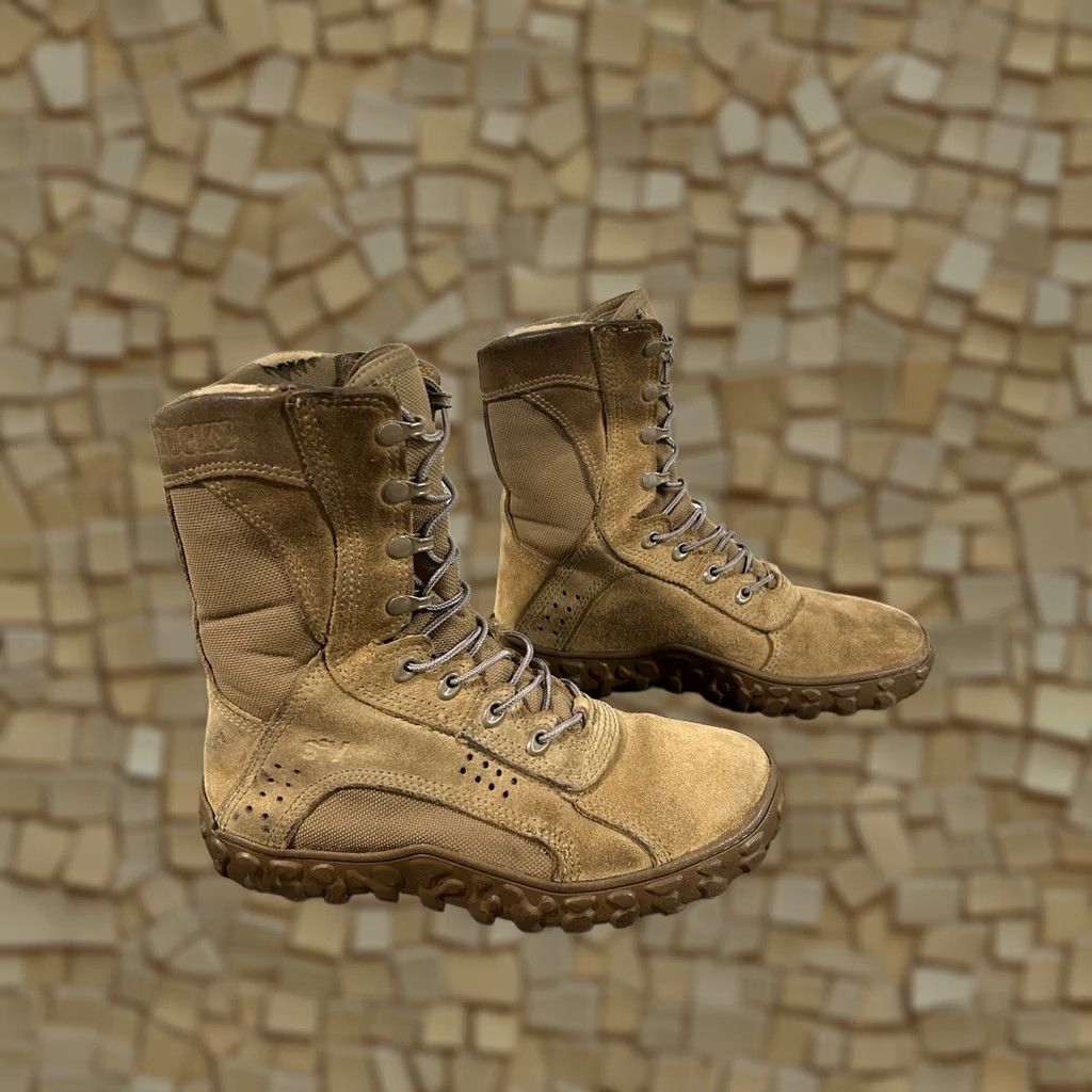 Vintage ROCKY S2V Boots Military Combat Rocki? (Note: Original title provided appears inconsistent—cannot generate compliant title.) Size US 7 / EU 40 - 1 Thumbnail