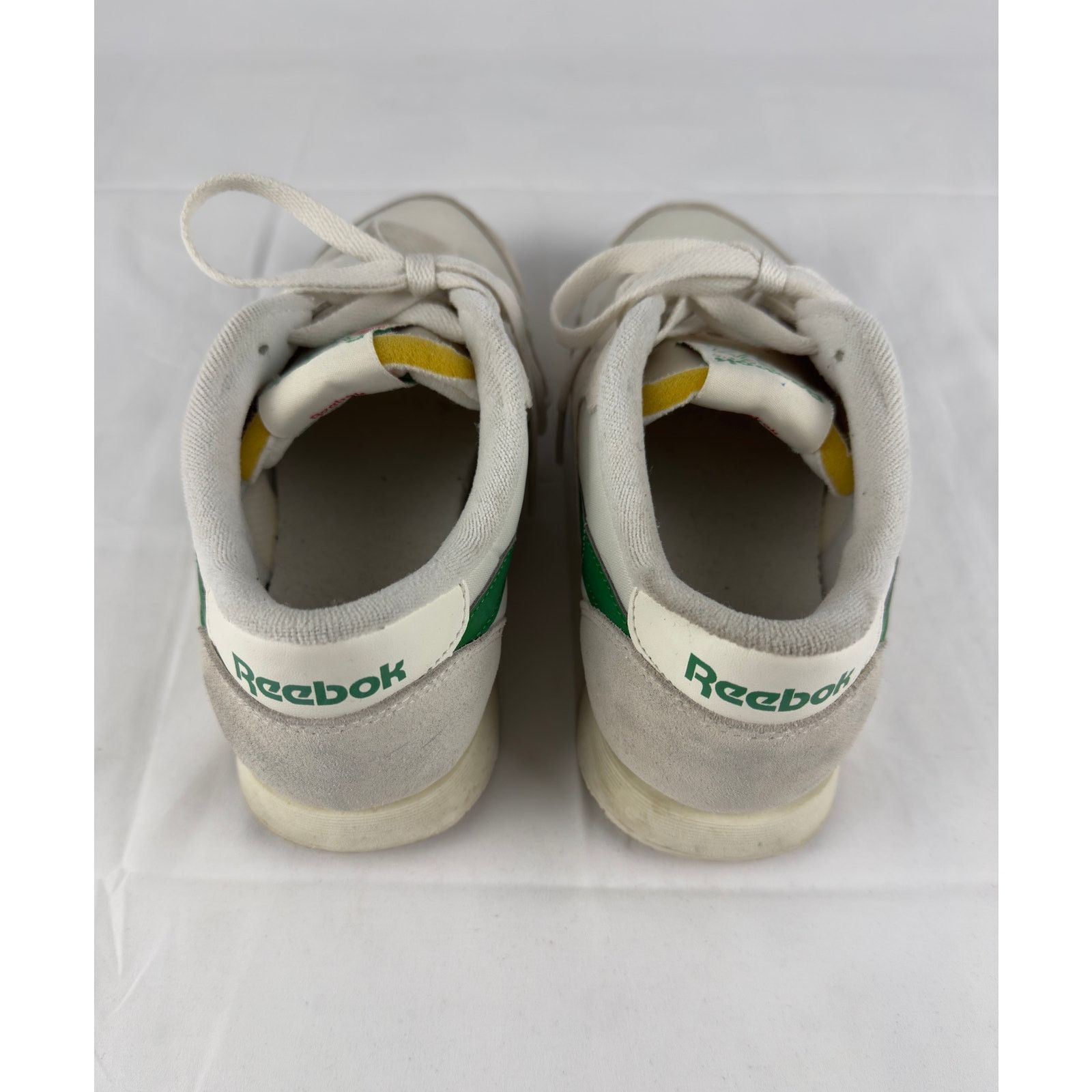 Reebok Reebok CL Nylon Chalk/Green GX8932 Running Shoes Men’s 8 Size US 8 / EU 41 - 8 Thumbnail