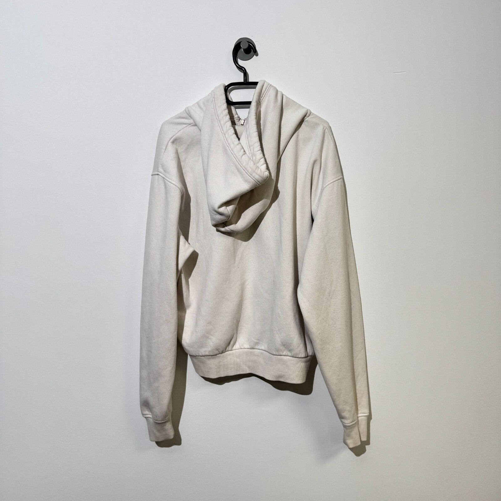 Vintage Vintage Unisex White Cotton Zip Hoodie Size S 90s Boxy Fit Size US S / EU 44-46 / 1 - 7 Thumbnail
