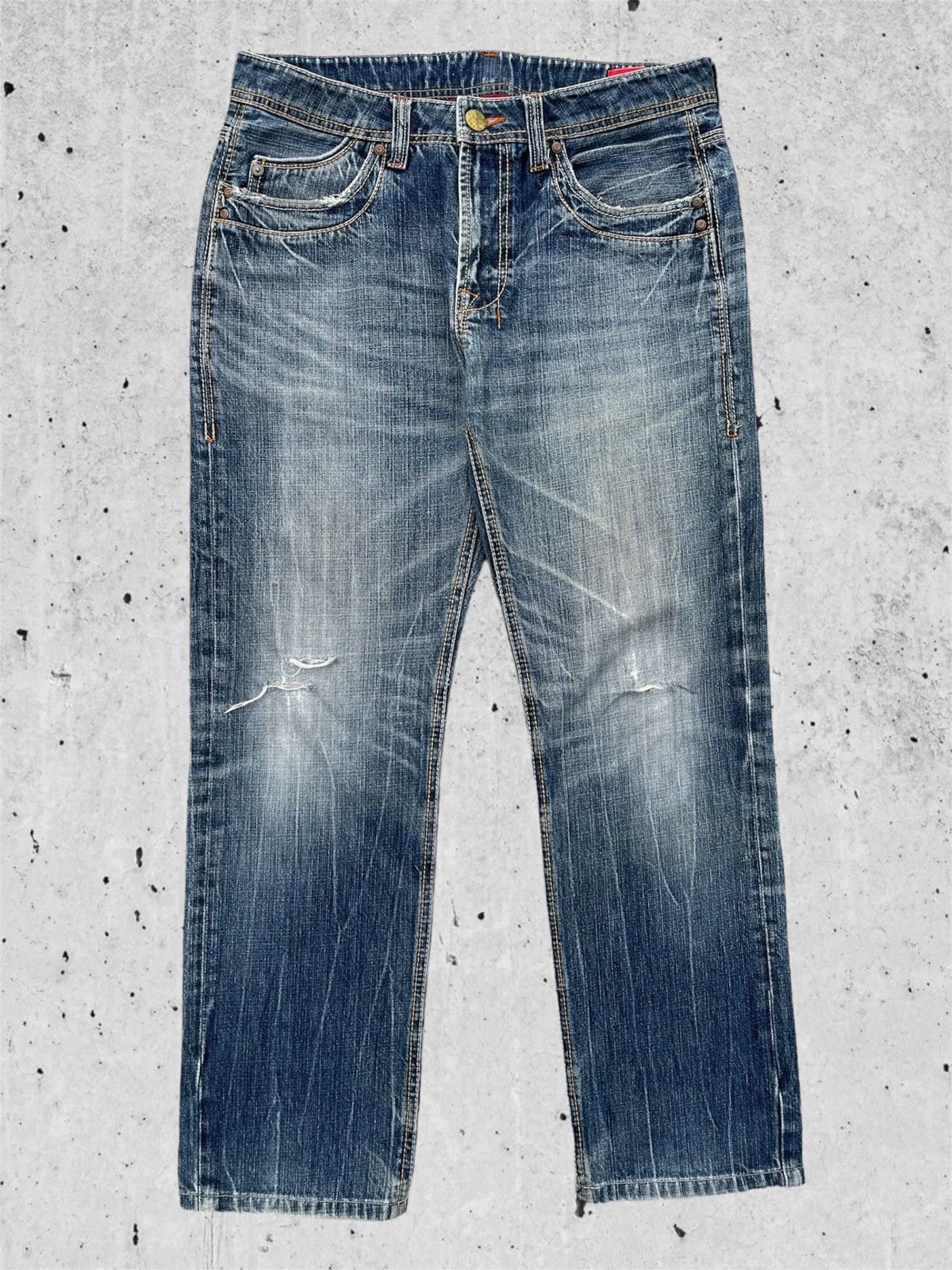 Other 🔥 Avail Streetwear Distressed Denim Rare W31🔥 Size US 31 - 2 Thumbnail