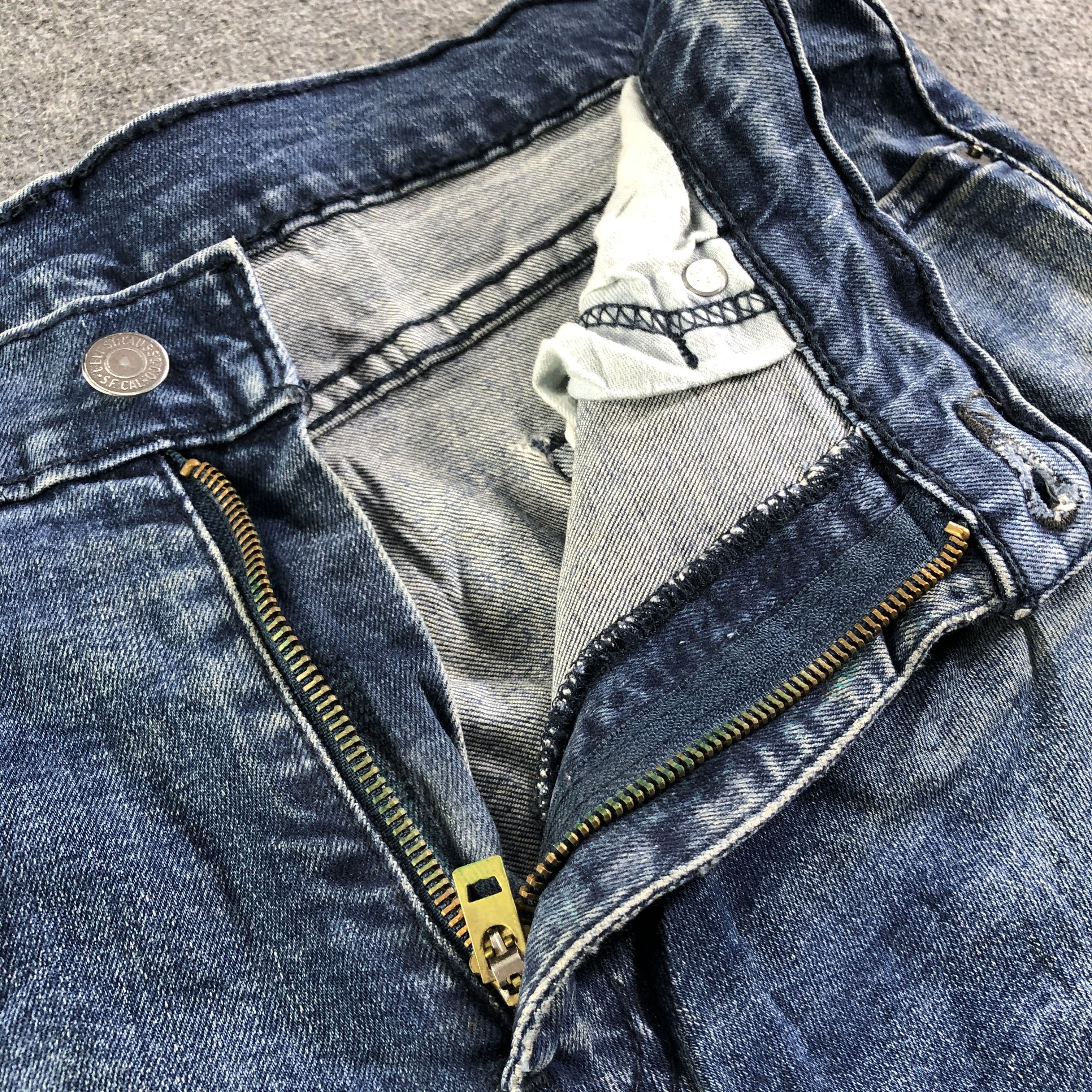 Levi's Vintage Blue Wash Levis 511 Jeans-J3000 Size US 34 / EU 50 - 7 Thumbnail