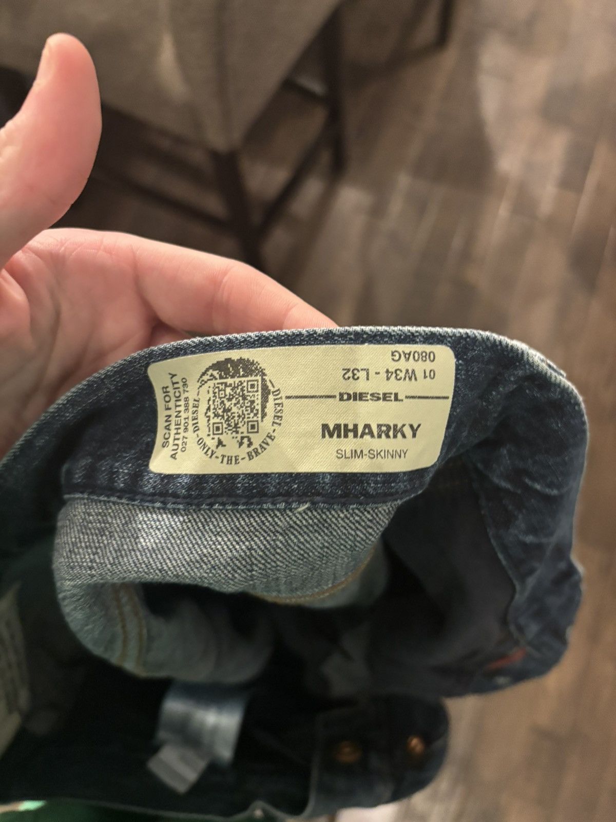 Diesel Diesel Mharky slim jeans Size US 34 / EU 50 - 3 Thumbnail