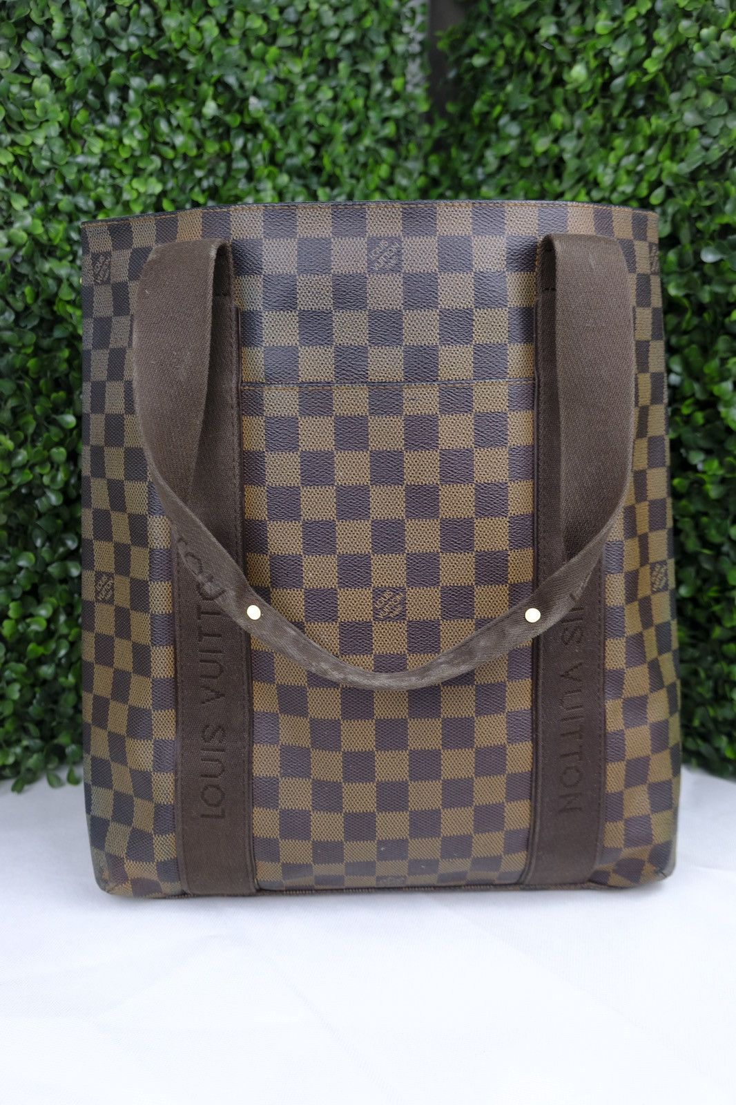 Louis Vuitton Louis Vuitton Damier Ebene Cabas Beaubourg Tote Bag Size ONE SIZE - 1 Thumbnail