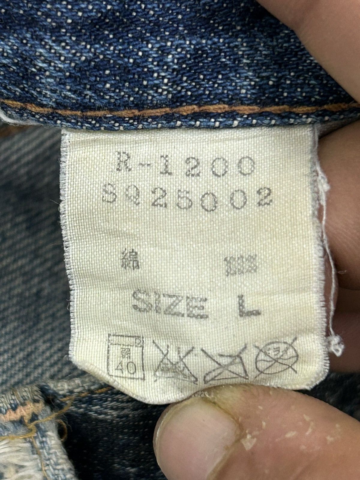 Le Grande Bleu (L.G.B.) Vintage Rna Jeans Mud Washed Dirty Distressed Jeans Size US 34 / EU 50 - 15 Thumbnail