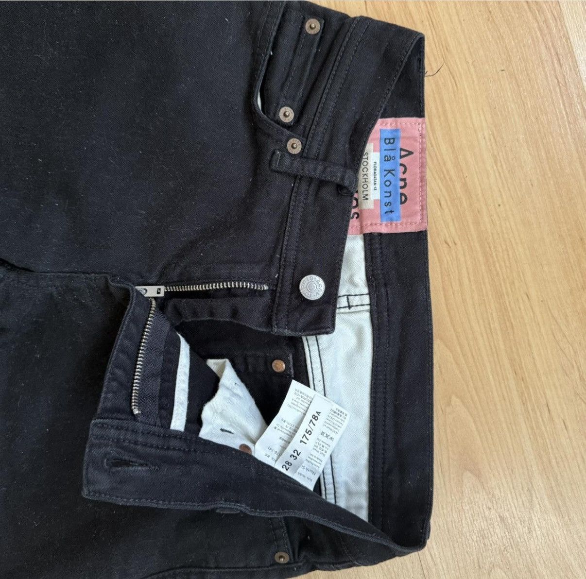 Acne Studios Acne studios bla konst “north stay black” pant Size US 28 / EU 44 - 4 Thumbnail