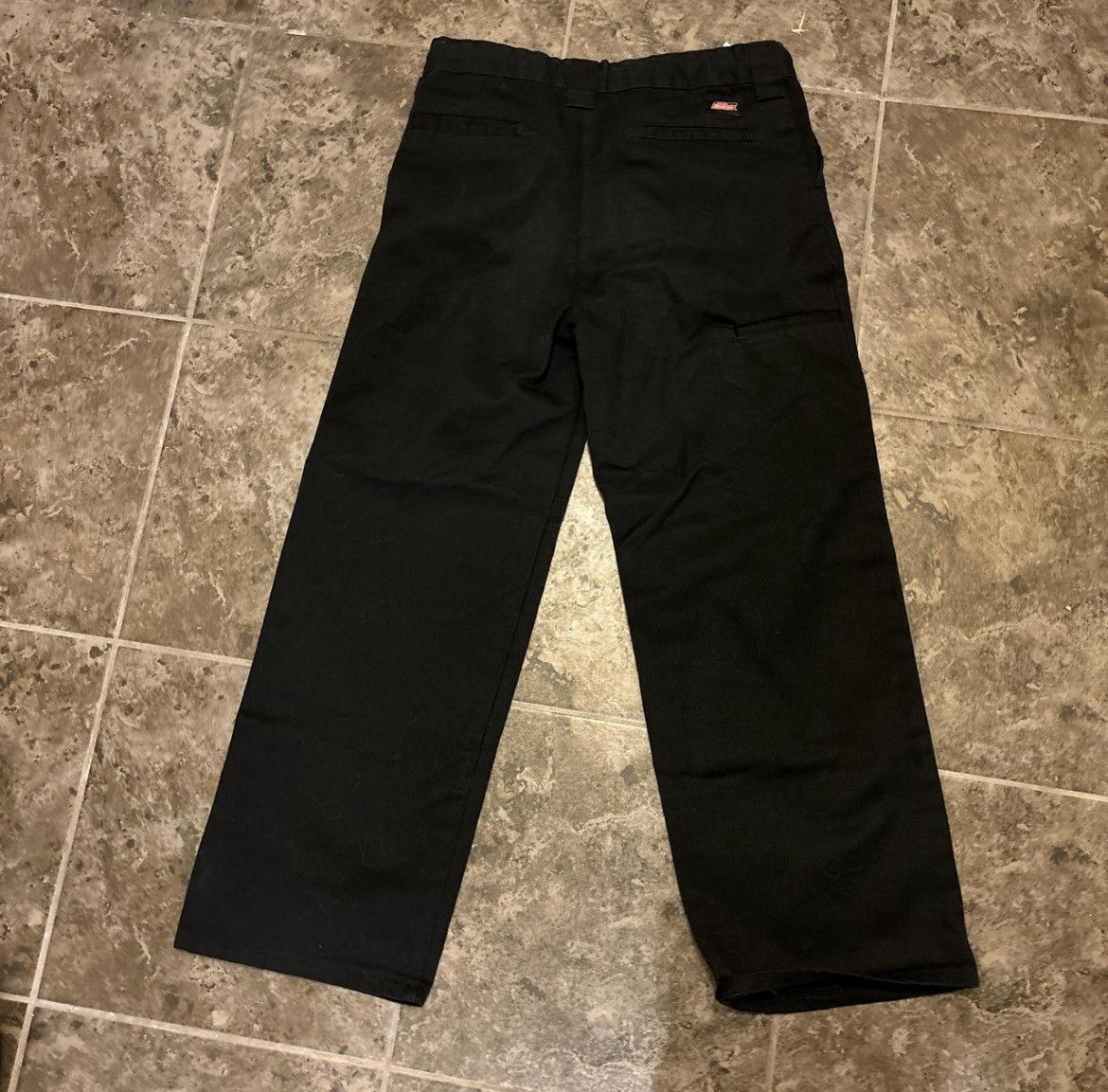 Dickies Black double knee dickies Size US 29 - 2 Thumbnail