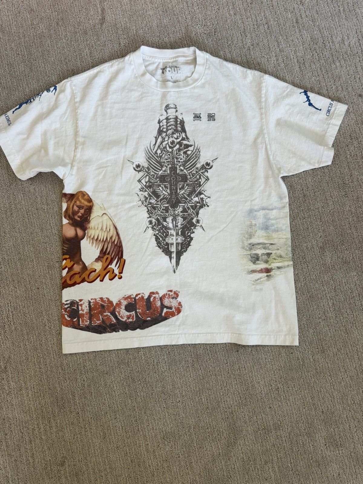 travis scott utopia cactus jack brand new concert shirt