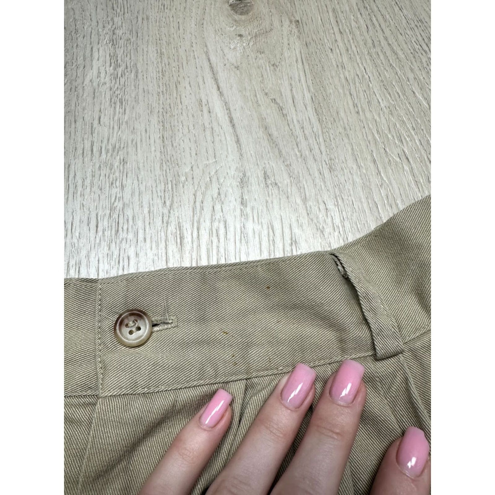 Ralph Lauren Ralph Lauren Country Vintage Skirt Made In USA Size USA 6 Long Maxi Beige Cotton Women Skirt 6 Vintage Womens Usa 6 Size 28" / US 6 / IT 42 - 4 Thumbnail