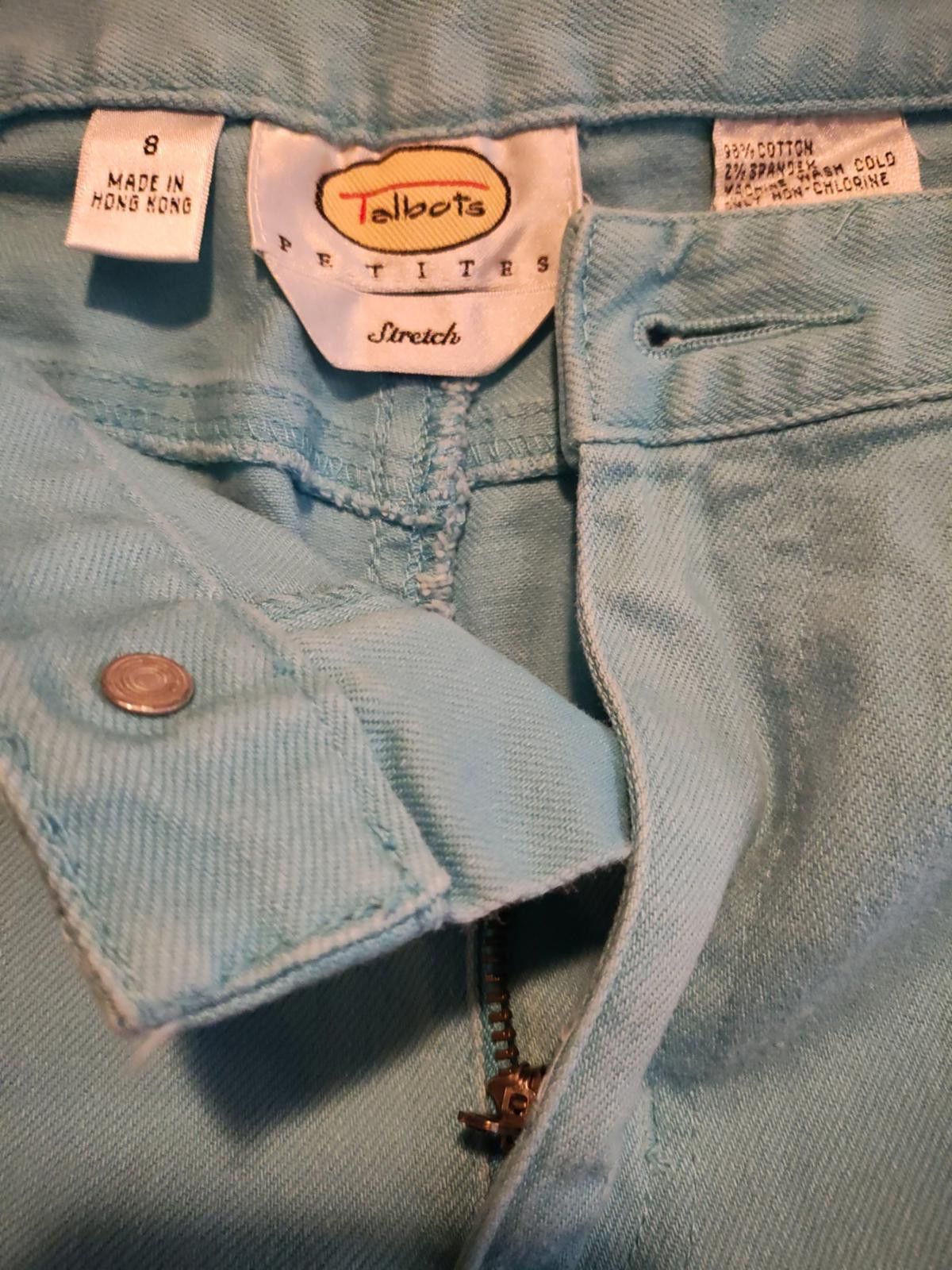 Other Talbots Light Blue Stretch Jeans Size 8 - Brand New Without Size 30" / US 8 / IT 44 - 4 Thumbnail